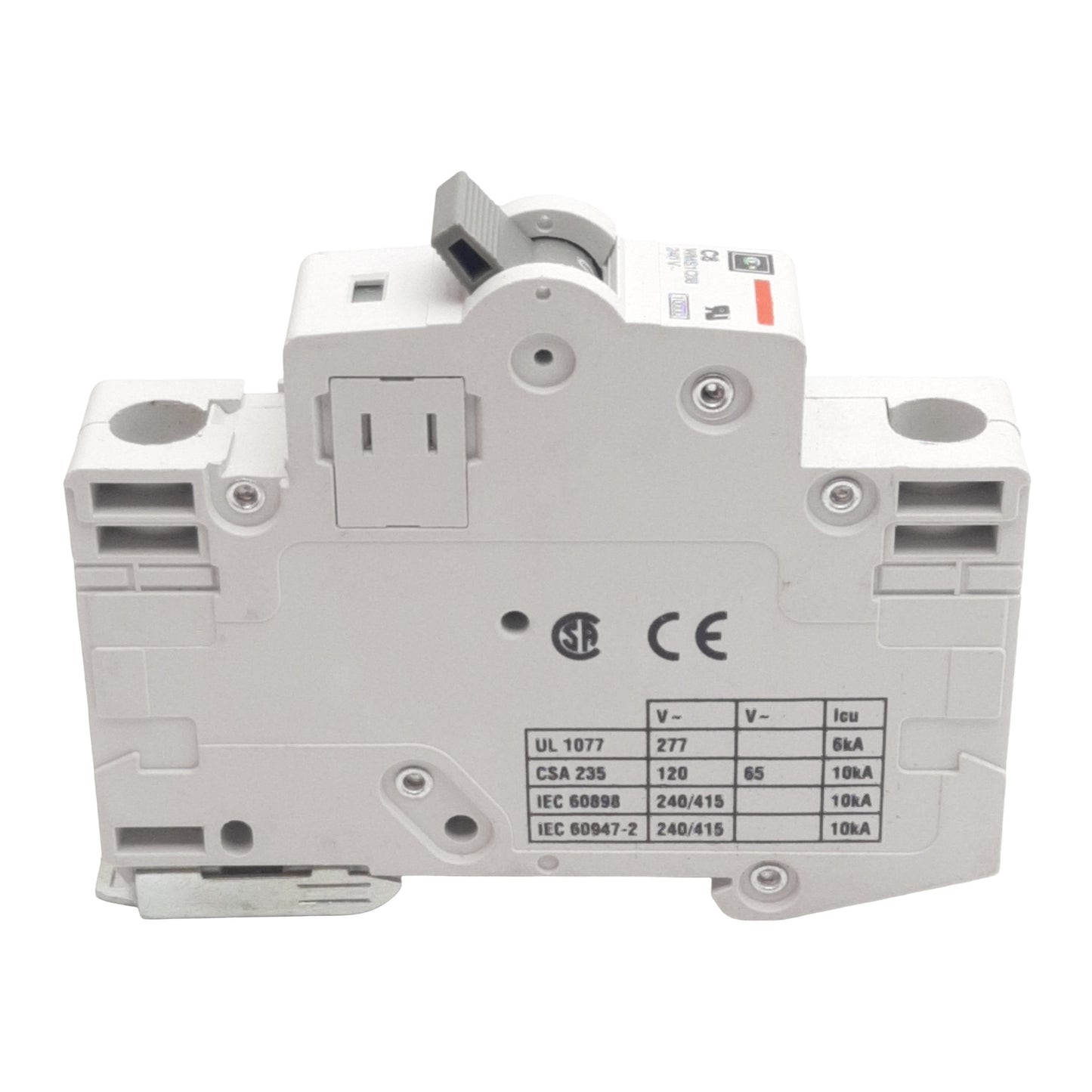 Used Cutler-Hammer WMS1C08 Circuit Breaker, 1-Pole, 8A 240/415VAC, DIN Rail