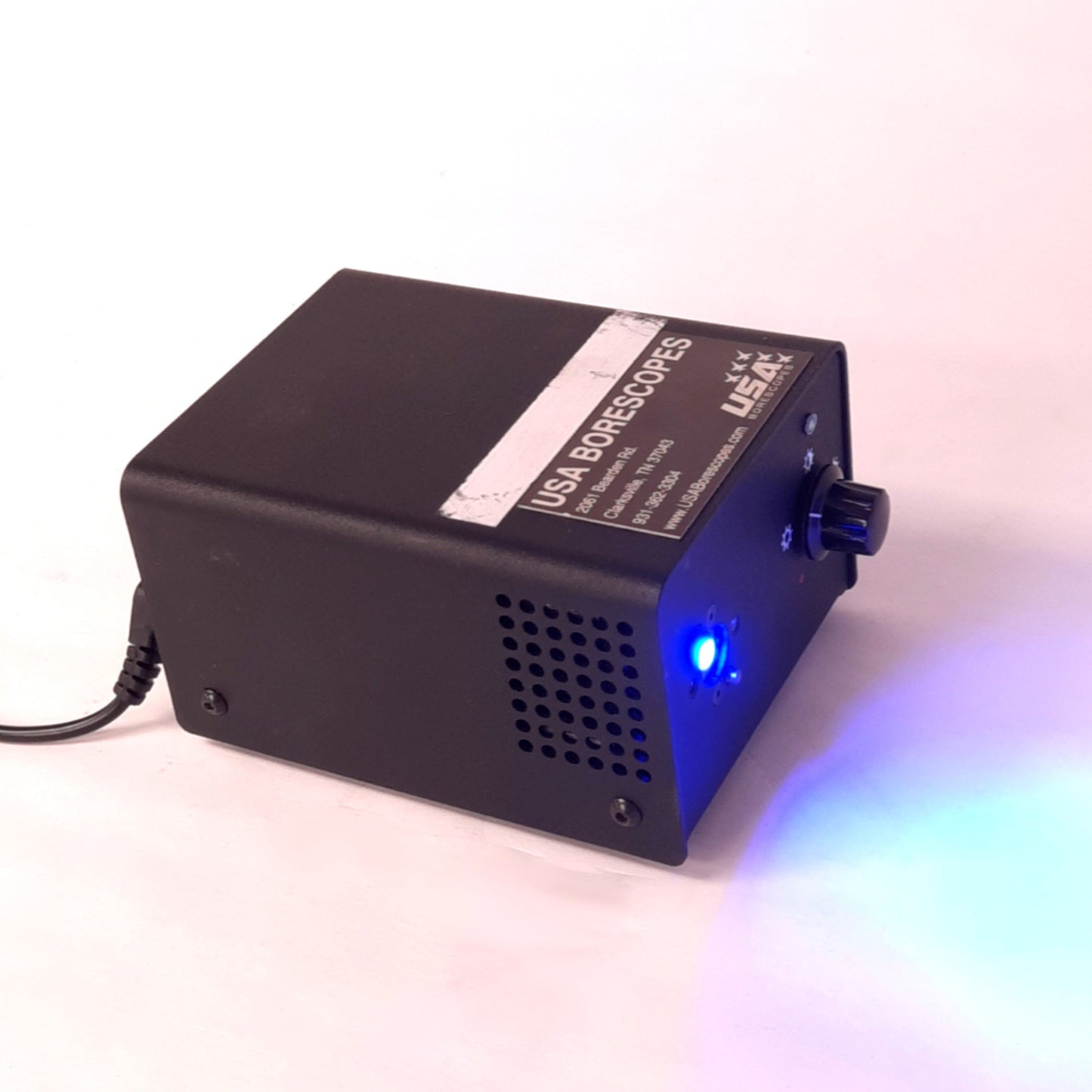 Used USA Borescopes MIDORI ULB-35 UV Fiber Optic Light Source, LED, 12VDC, 50W