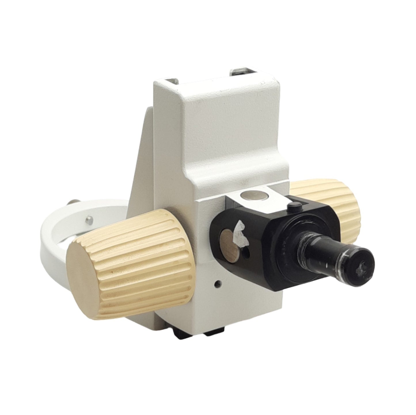 For parts or not working Leica 13445633 Stereo Microscope Focusing Block Mount Arm, 76mm ID *Knob*