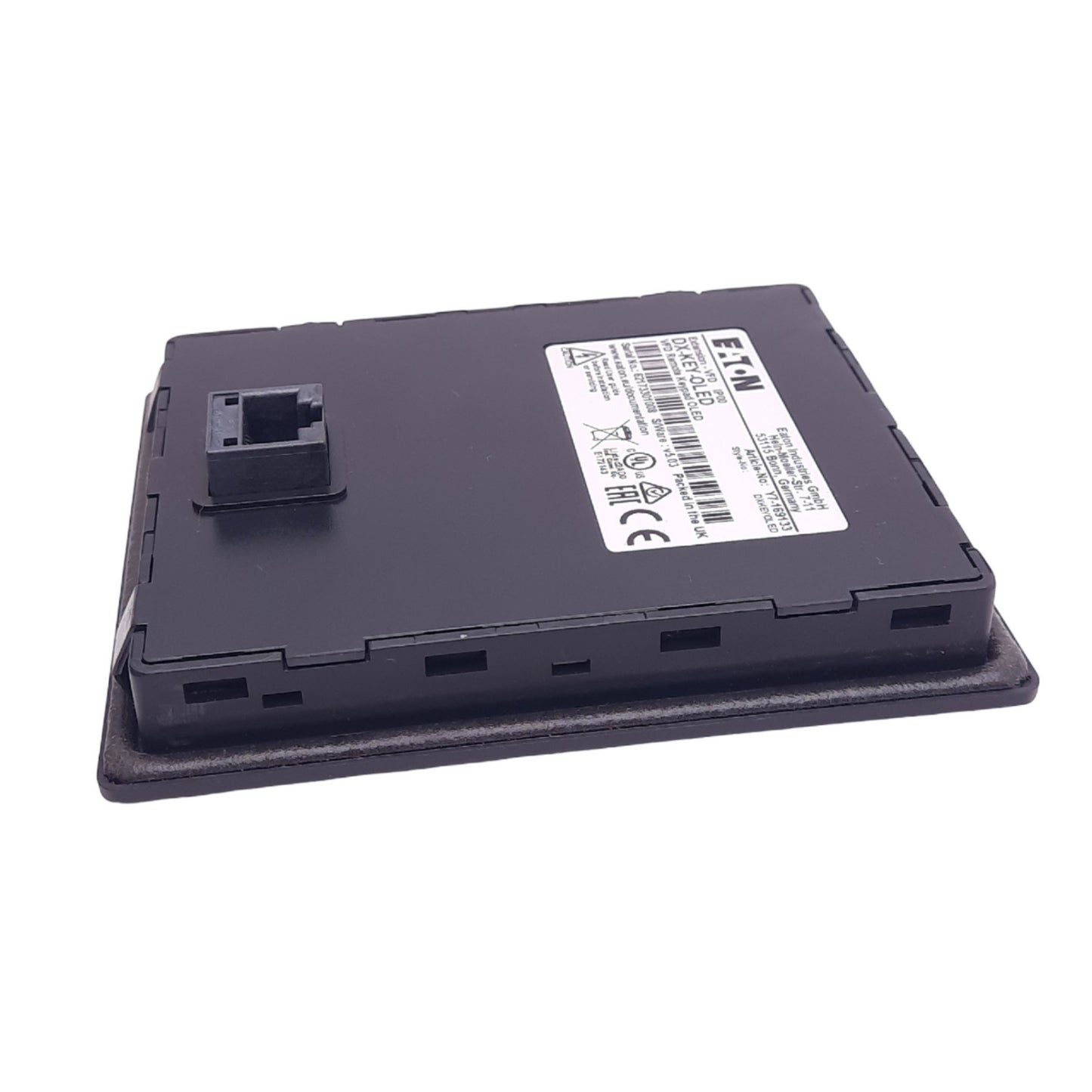 Used Eaton DX-KEY-OLED Y7-169133 Remote Keypad for DC1 Drive, RJ45, 2-3/4" Display