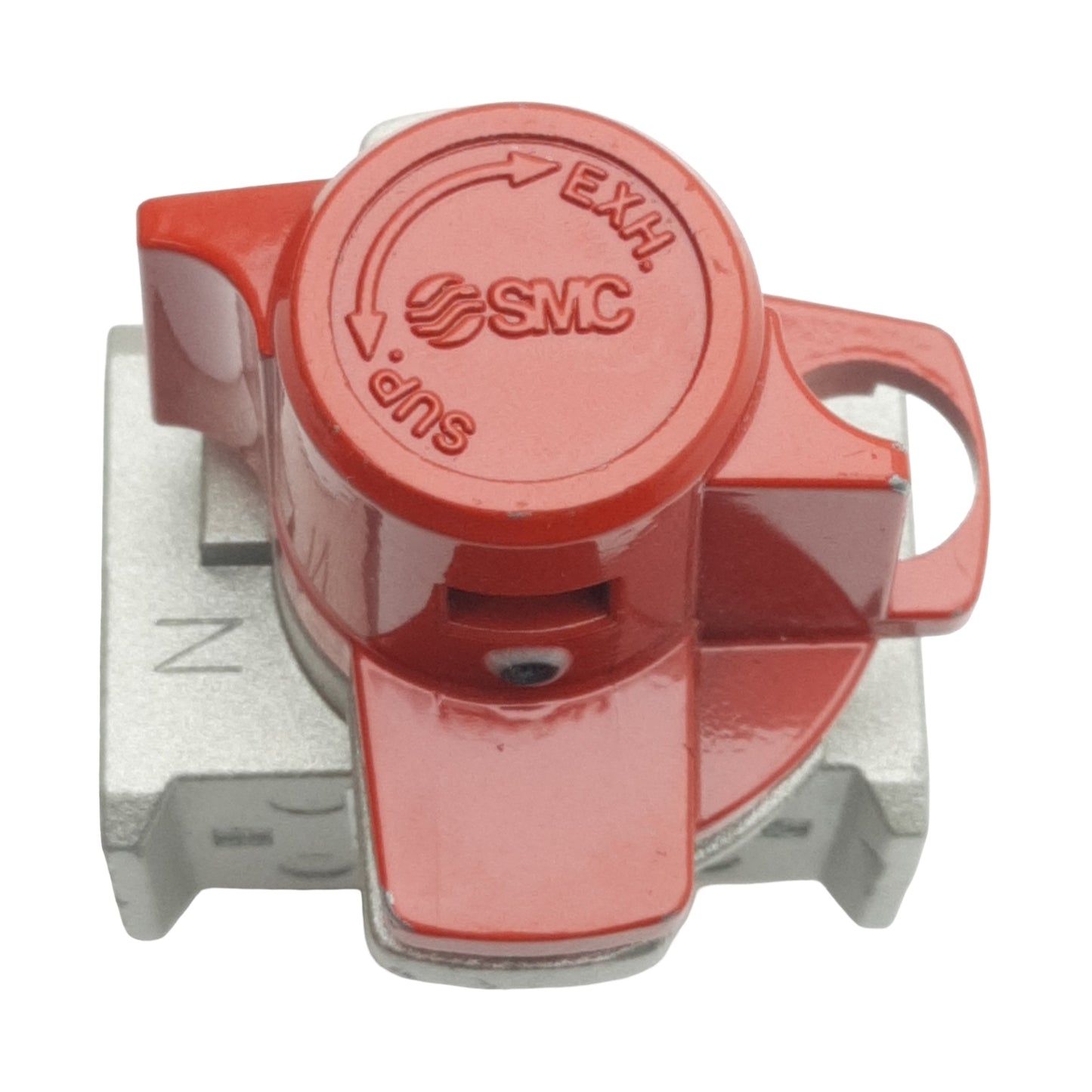 Used SMC VHS20-N02-Z Pressure Relief Valve, 1/4" x 1/4" x 1/8" NPT Female, 15-150psi