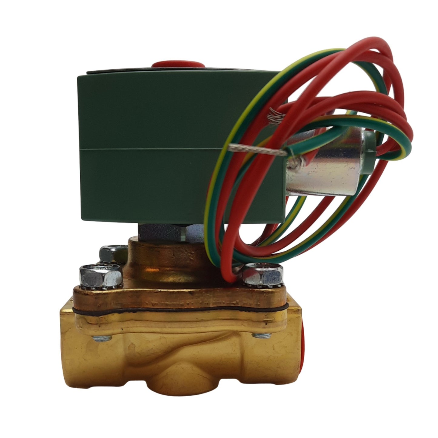 New ASCO 8210G002 Red Hat Solenoid Valve,1/2 in NPT, 2-Way NC,125 PSI, 24 VDC Coil