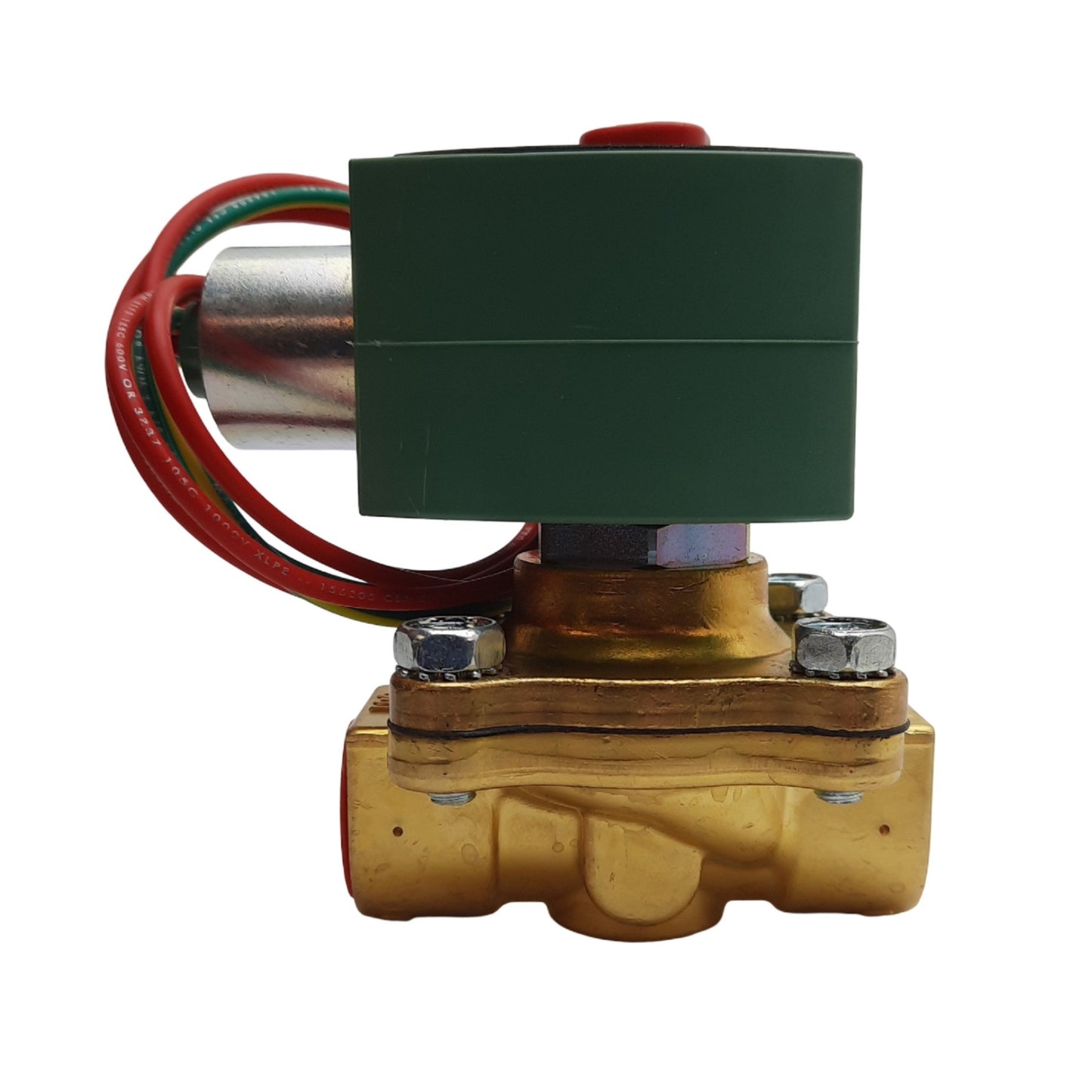 New ASCO 8210G002 Red Hat Solenoid Valve,1/2 in NPT, 2-Way NC,125 PSI, 24 VDC Coil