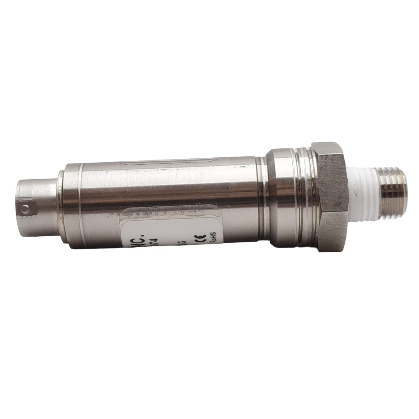 Used Omegadyne PX429-005G5V Pressure Transducer, 0-5 VDC, 0-5 PSI, 1/4 in NPT Male