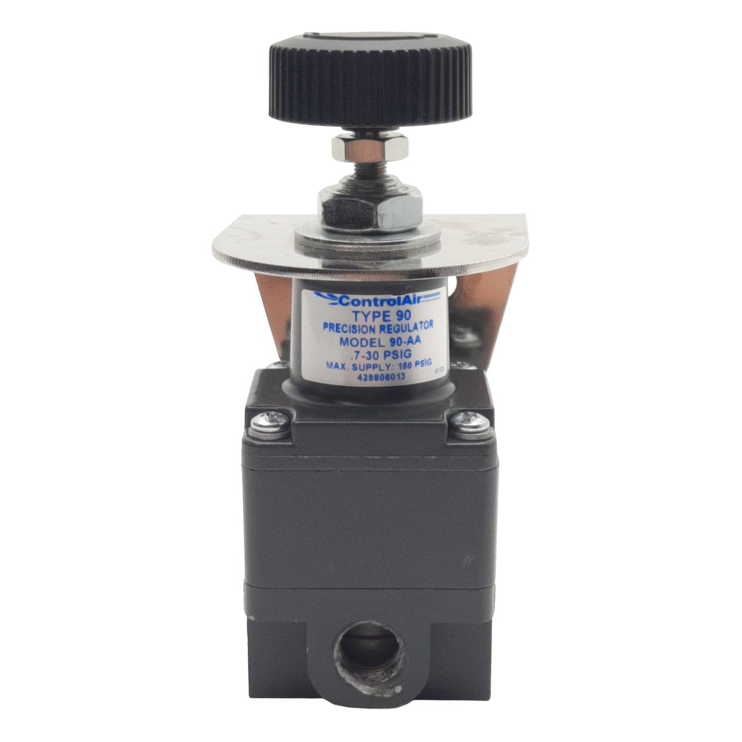 Used ControlAir 90-AA Air Pressure Regulator, 0.7-30psig, 14scfm, 1/8in NPT Female