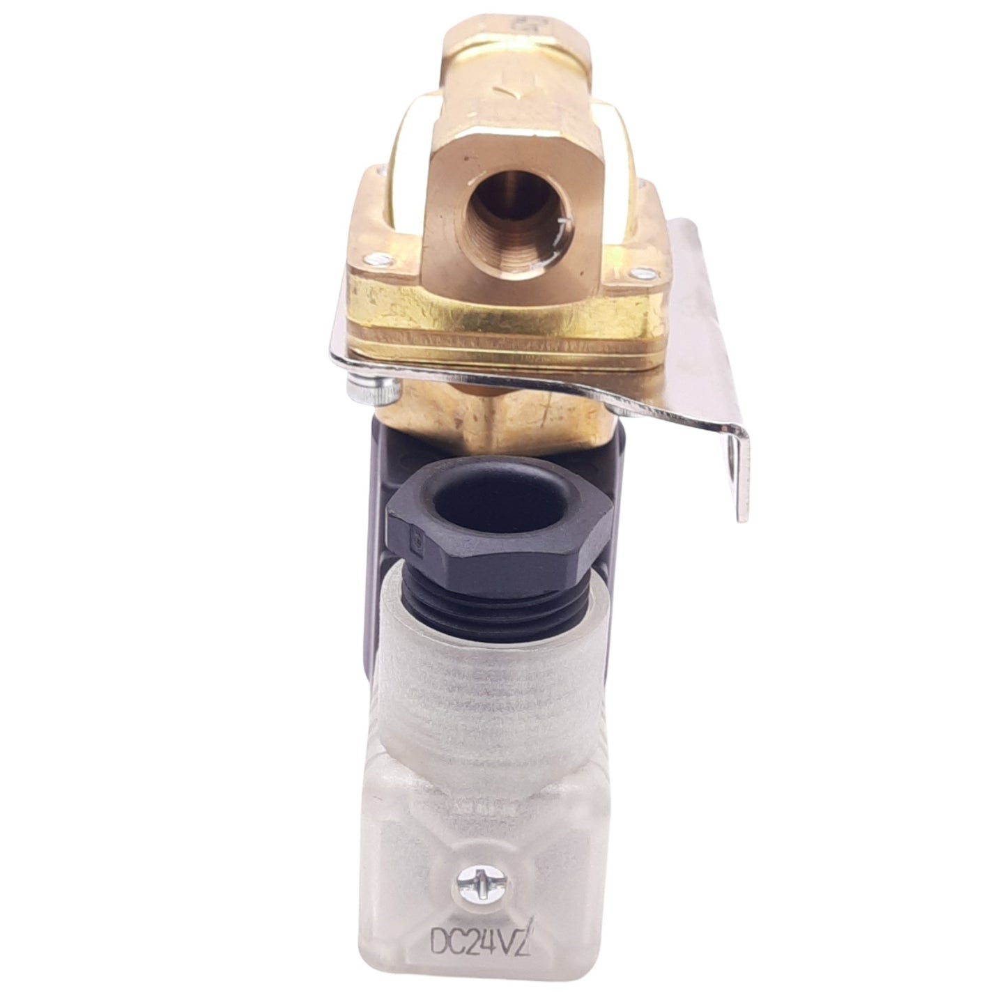 Used SMC VXZ2230-02-5DZ1-B Solenoid Valve, 1/4in NPT, N.C., 0.7Mpa, 24VDC Coil
