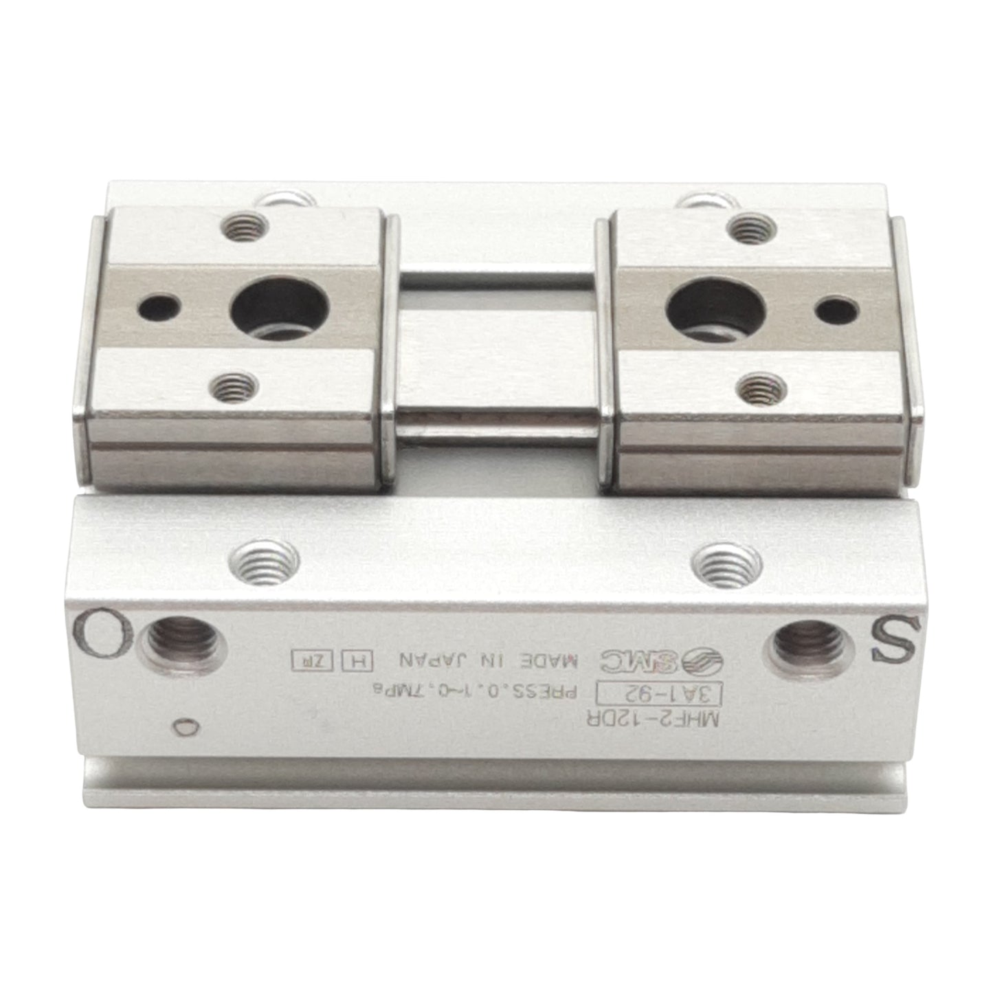 New SMC MHF2-12DR Parallel Gripper ø12mm Bore, 12mm Stroke, M3, 0.1-0.7MPa