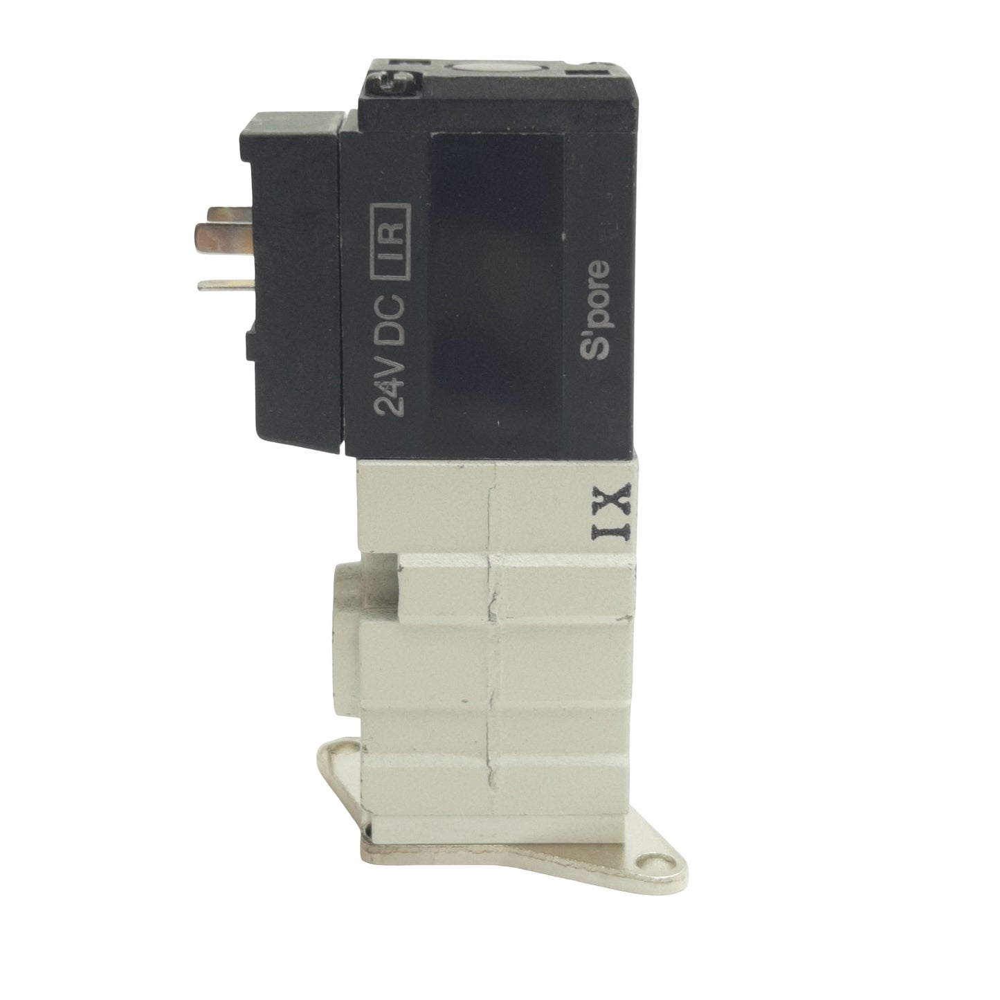 Used SMC NVKF332-5D-M5 Solenoid Valve, 0-0.7MPa, M5 Port, DIN Connector, Coil 24VDC