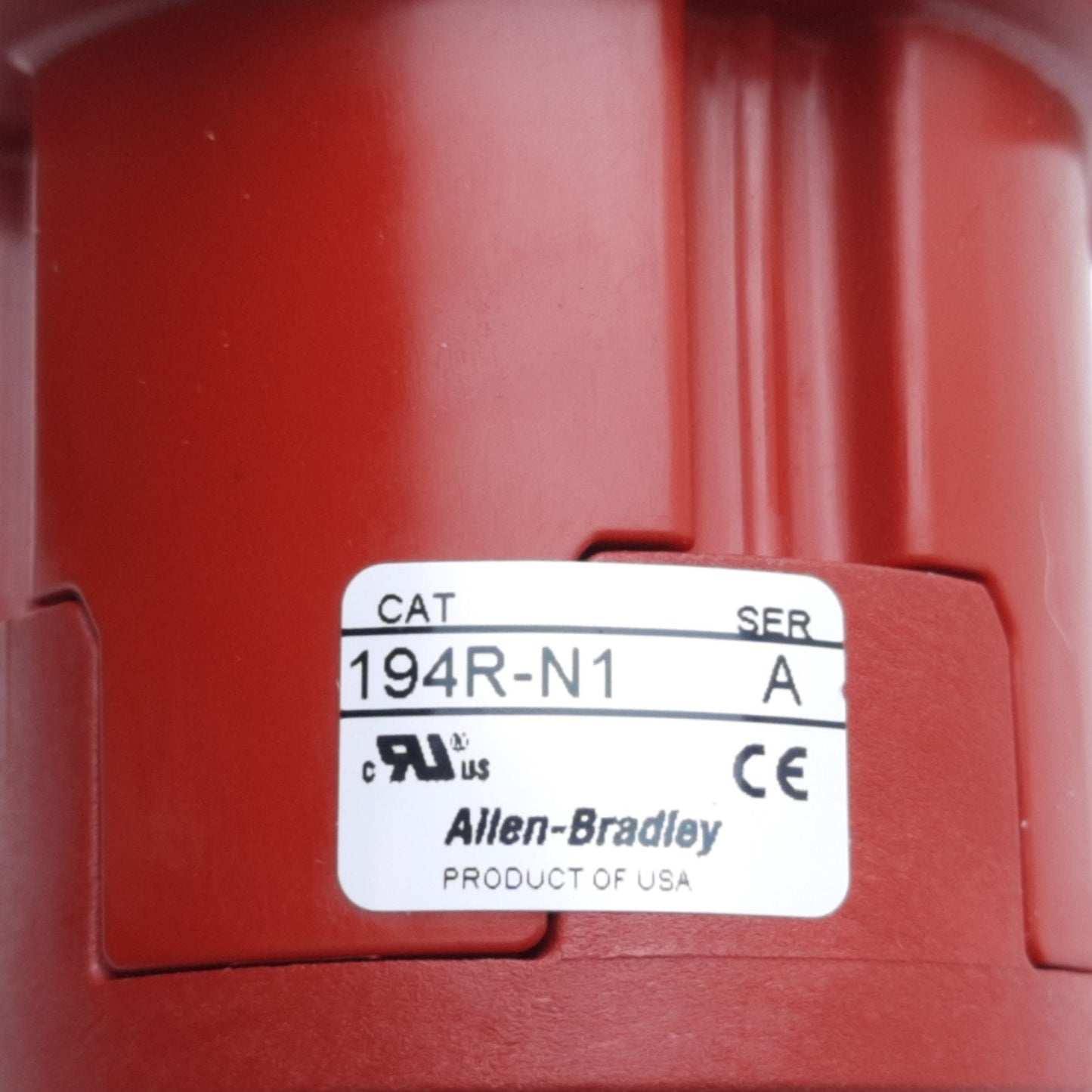 Used Allen-Bradley 194R-N1 NFPA Internal Operating Handle, 12" Shaft and Guard Tube