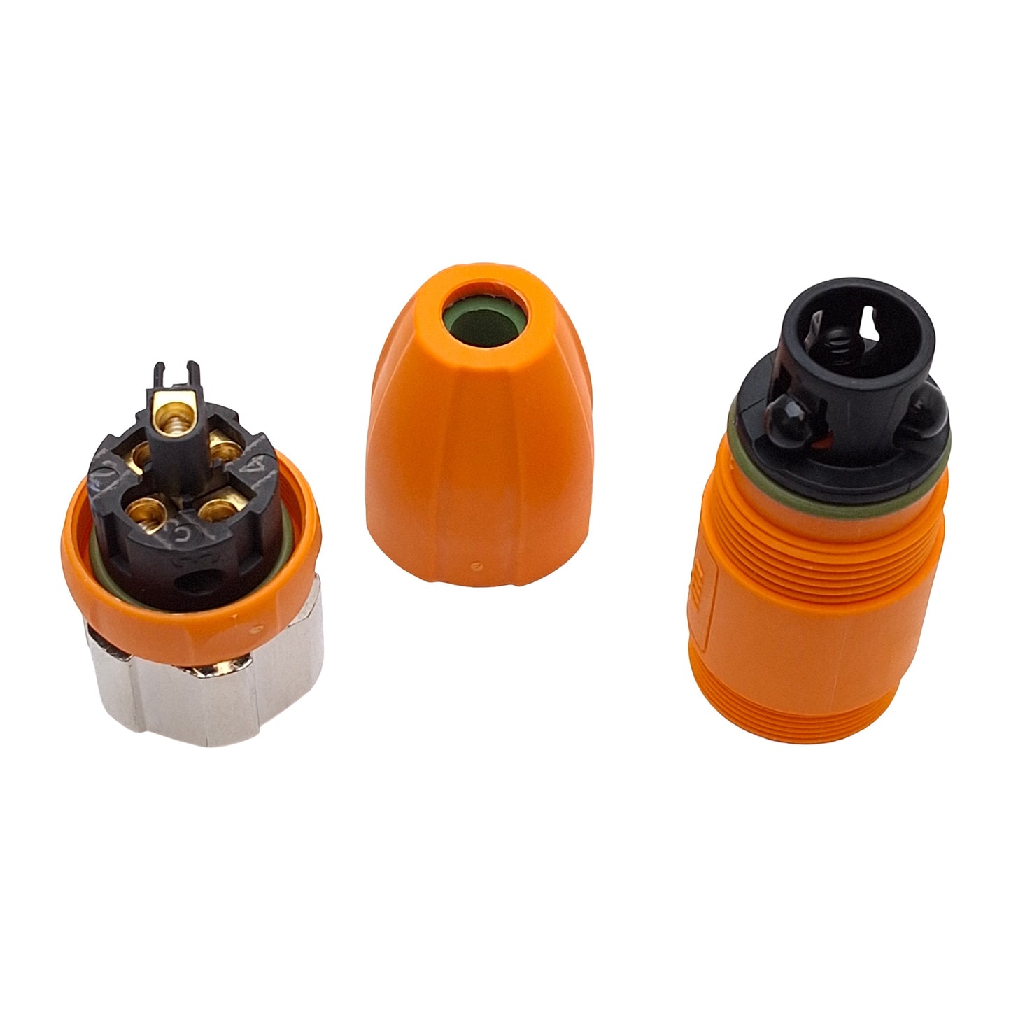 New Lot of 2 IFM EVC814 Field Wireable Connector, Screw Terminals, M12 5-Pin Female