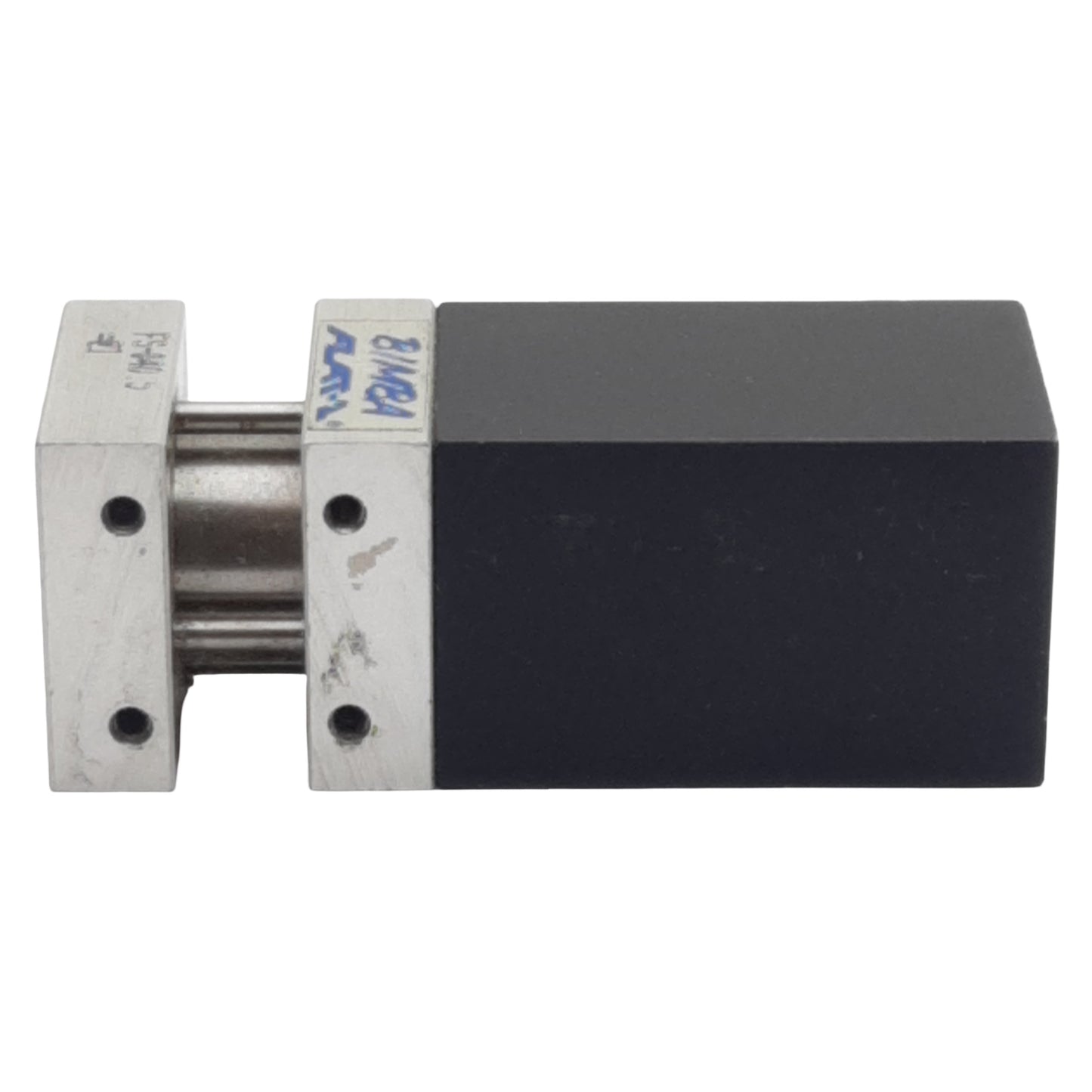 Used Bimba FS-040.5 Pneumatic Flat-1 Cylinder ø3/4" Bore, 1/2" Stroke, #10-32, 200psi