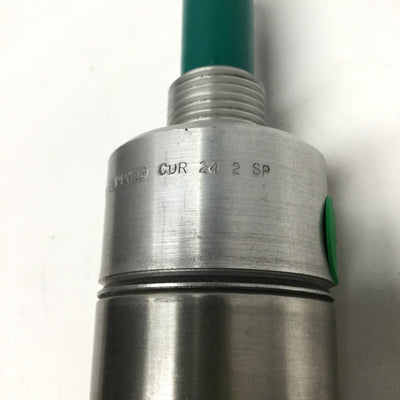 New – Open box Clippard CDR-24-2-SP SS Pneumatic Cylinder, Ø1-1/2" Bore, 2" Stroke, 1/8" NPT