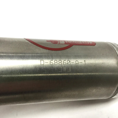 Used Bimba D-68860-A-1 Pneumatic Cylinder Ø1-1/2" Bore, 1" Stroke, 1/4" NPT Ports