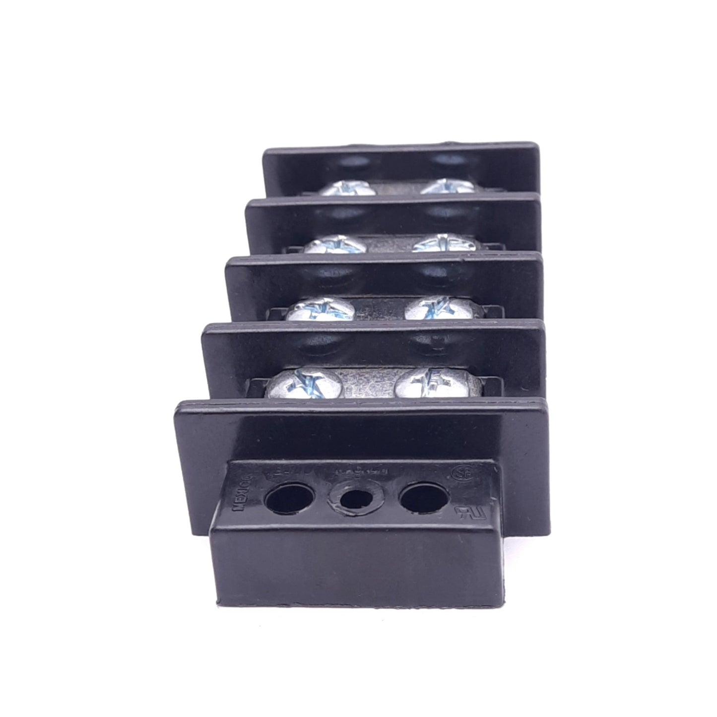 New Eaton TB400-04 Terminal Block Barrier Strip, 4-Position, 2-Row, 600VAC 75A Max