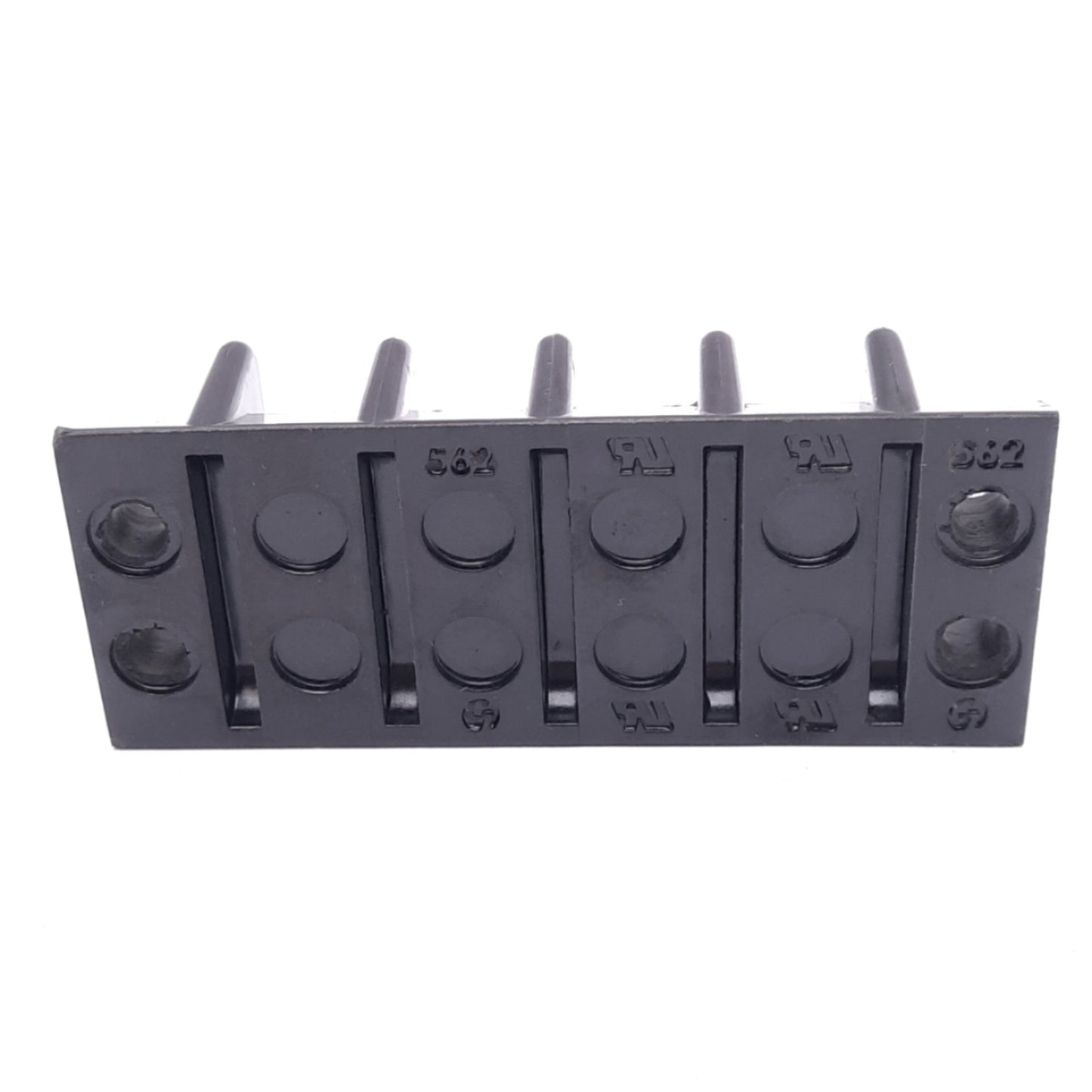 New Curtis 562000040 Terminal Block Barrier Strip, 4-Position, 2-Row, 600VAC 35A Max
