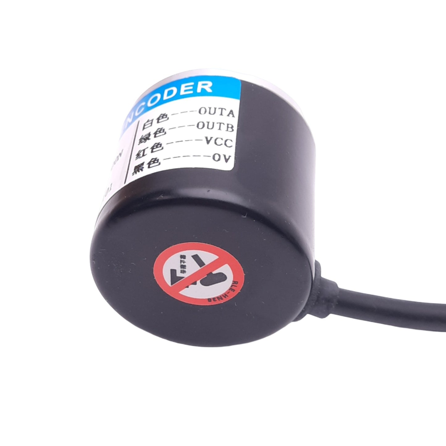New EKT RLE3806-AB-400N Rotary Encoder, ø6mm Shaft, 400ppr, 6300rpm Max, 5-24VDC