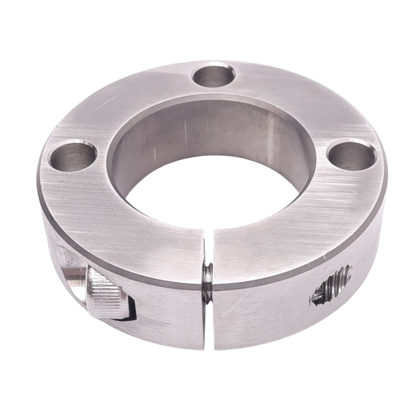 New Misumi SSCST40-18 Clamping Shaft Collar for ø40mm Shaft, ø70mm OD, 3-Hole, M8