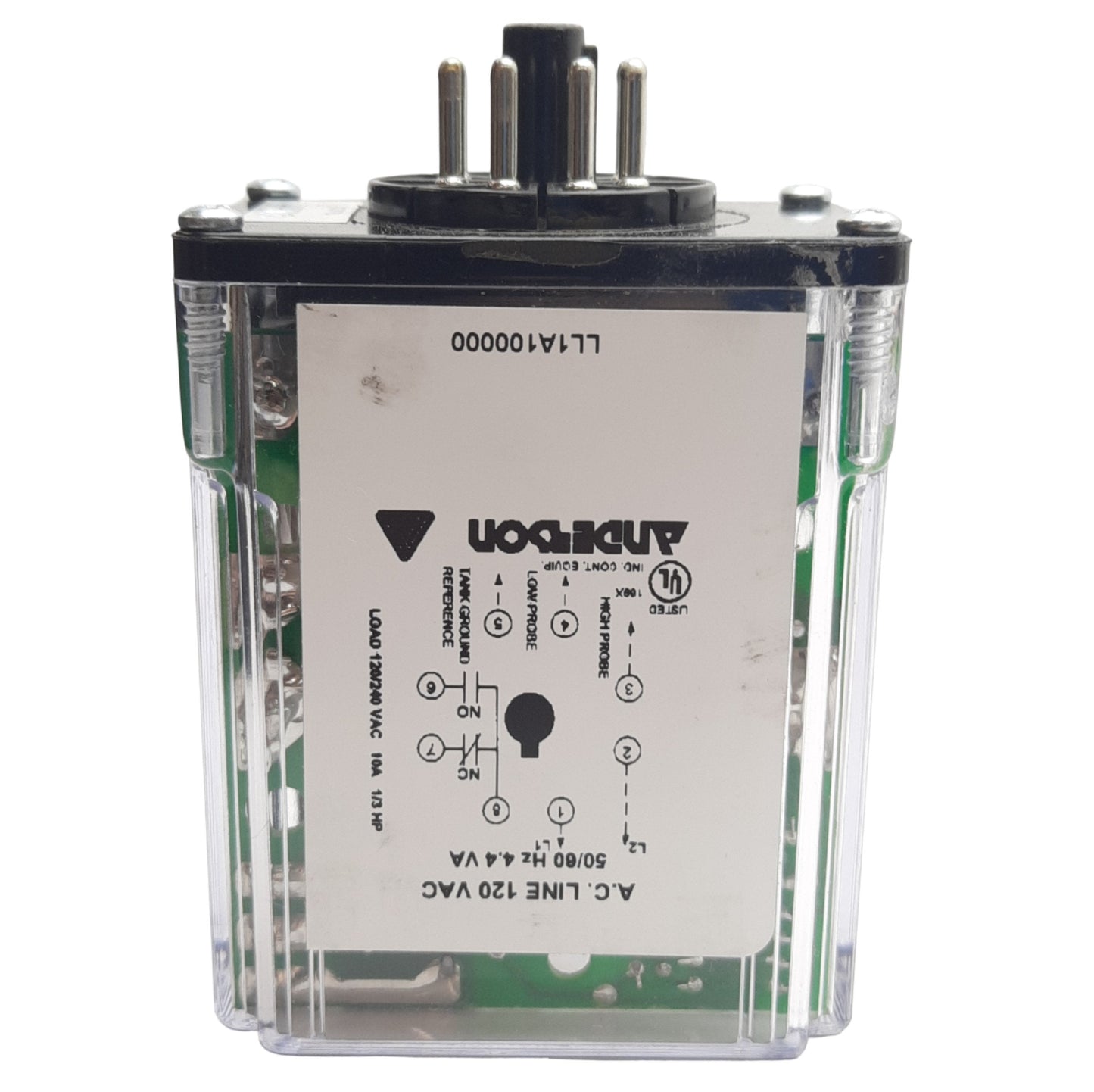 New Anderson Instruments LL1A100000 Liquid Level Control Plug, Direct Mode, 800OHM