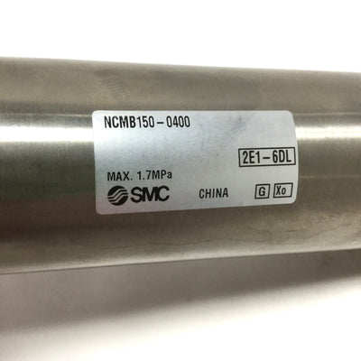 New – Open box SMC NCMB150-0400 Double-Acting Pneumatic Cylinder 1-1/2" Bore, 4" Stroke
