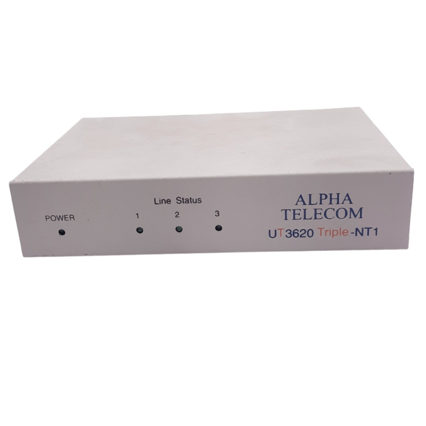 Used Alpha Telecom UT3620 Triple-NT1 Network Termination Device, RJ45, 9VDC 0.5A