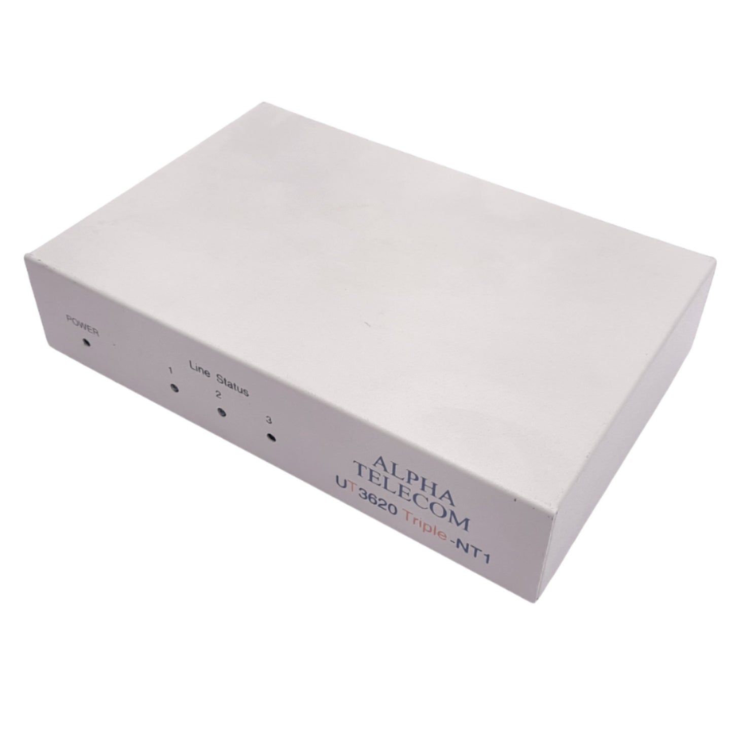 Used Alpha Telecom UT3620 Triple-NT1 Network Termination Device, RJ45, 9VDC 0.5A