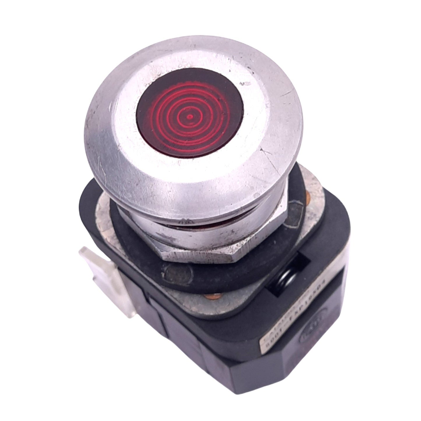 Used Allen Bradley 800T-FXP16XD4 Push/Pull E-Stop Switch, ø30mm, 1NCLB, 120VAC Lamp