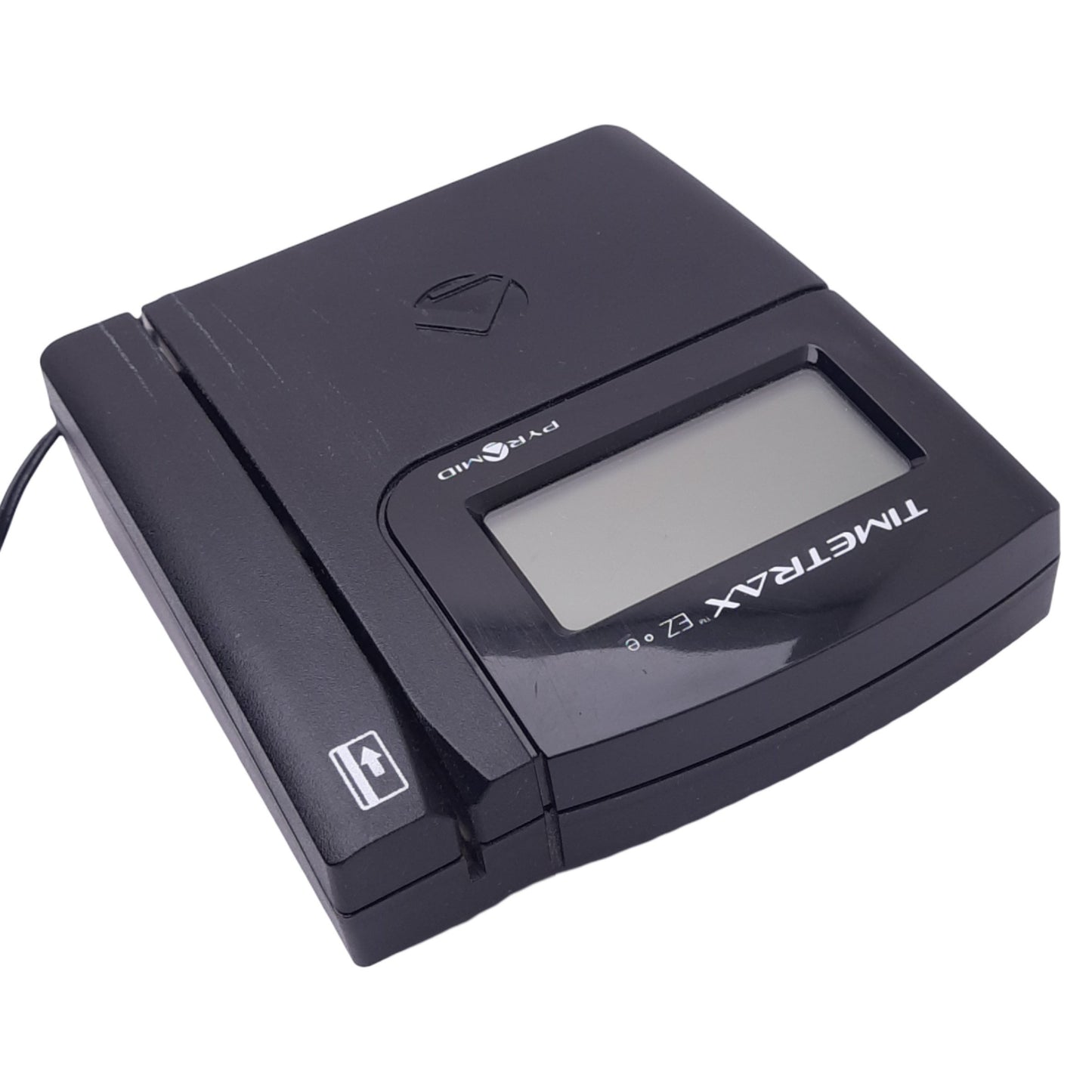Used Pyramid TTEZEK TimeTrax EZ Swipe Time Clock Terminal, w/ 12VDC 1.5A Adapter