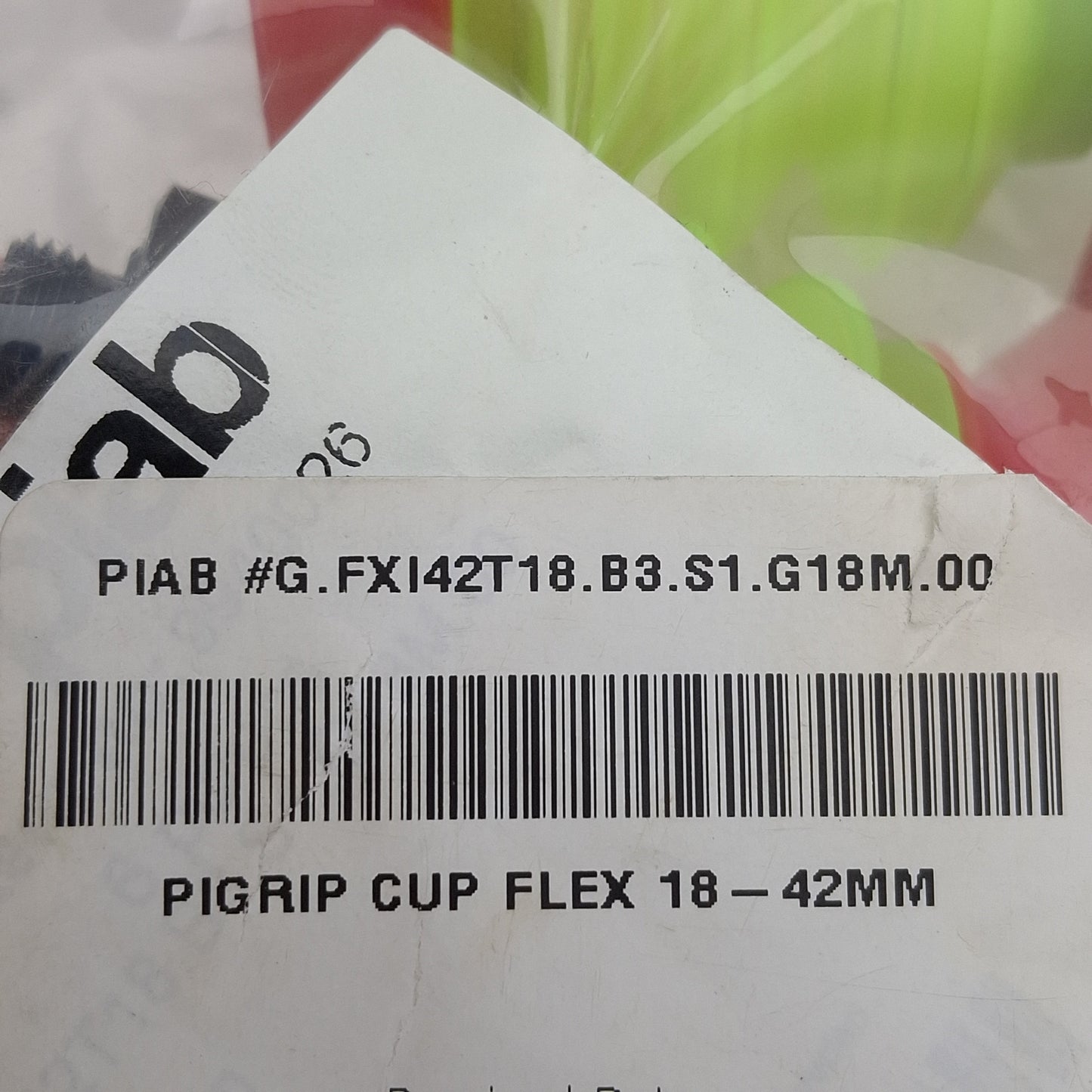 New Lot of 5 Piab G.FXI41T18.B3.S1.G18M.00 piGRIP Vacuum Suction Cup, ø42mm, G1/8