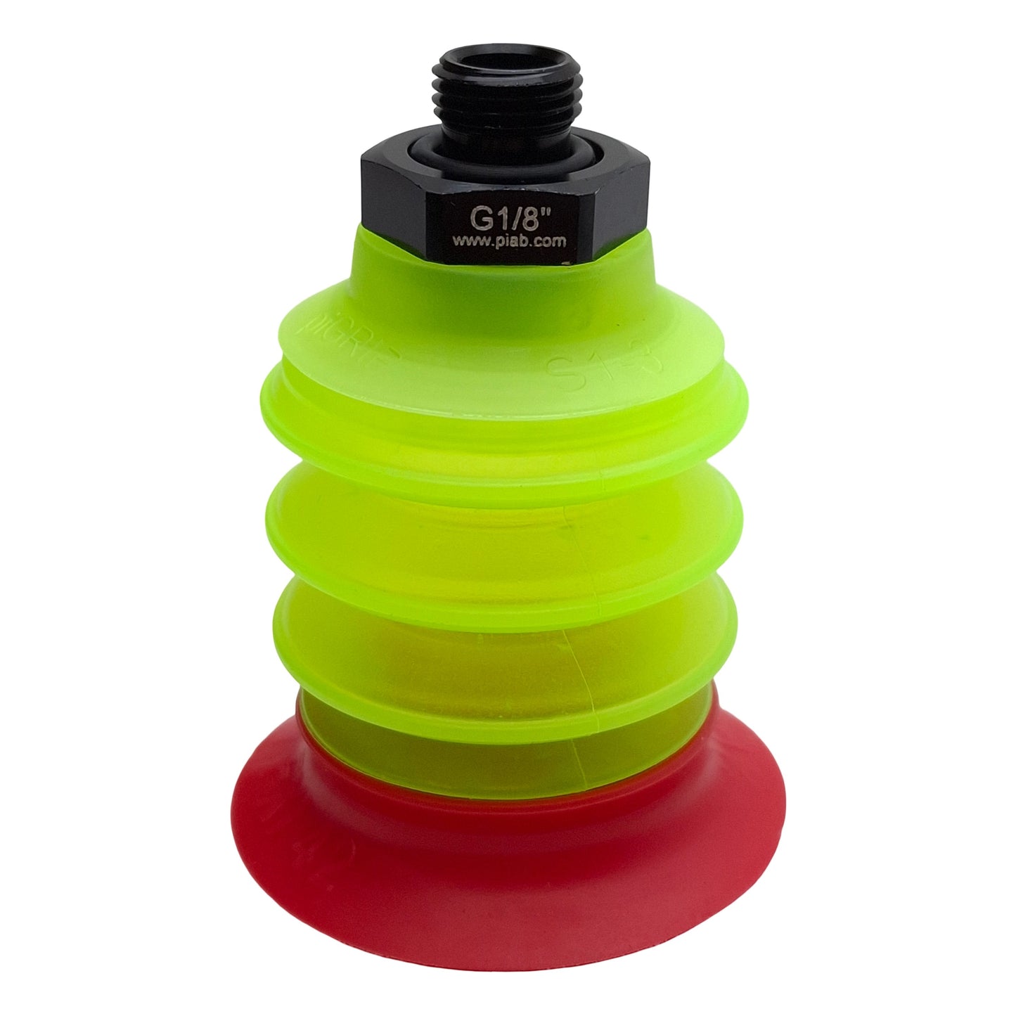 New Lot of 5 Piab G.FXI41T18.B3.S1.G18M.00 piGRIP Vacuum Suction Cup, ø42mm, G1/8