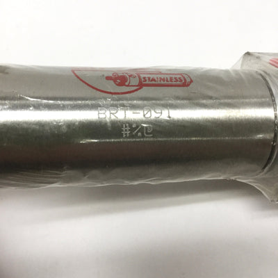 New Bimba BRT-091 Single-Acting Pneumatic Cylinder 1-1/16" Bore, 1" Stroke, 1/8" NPT