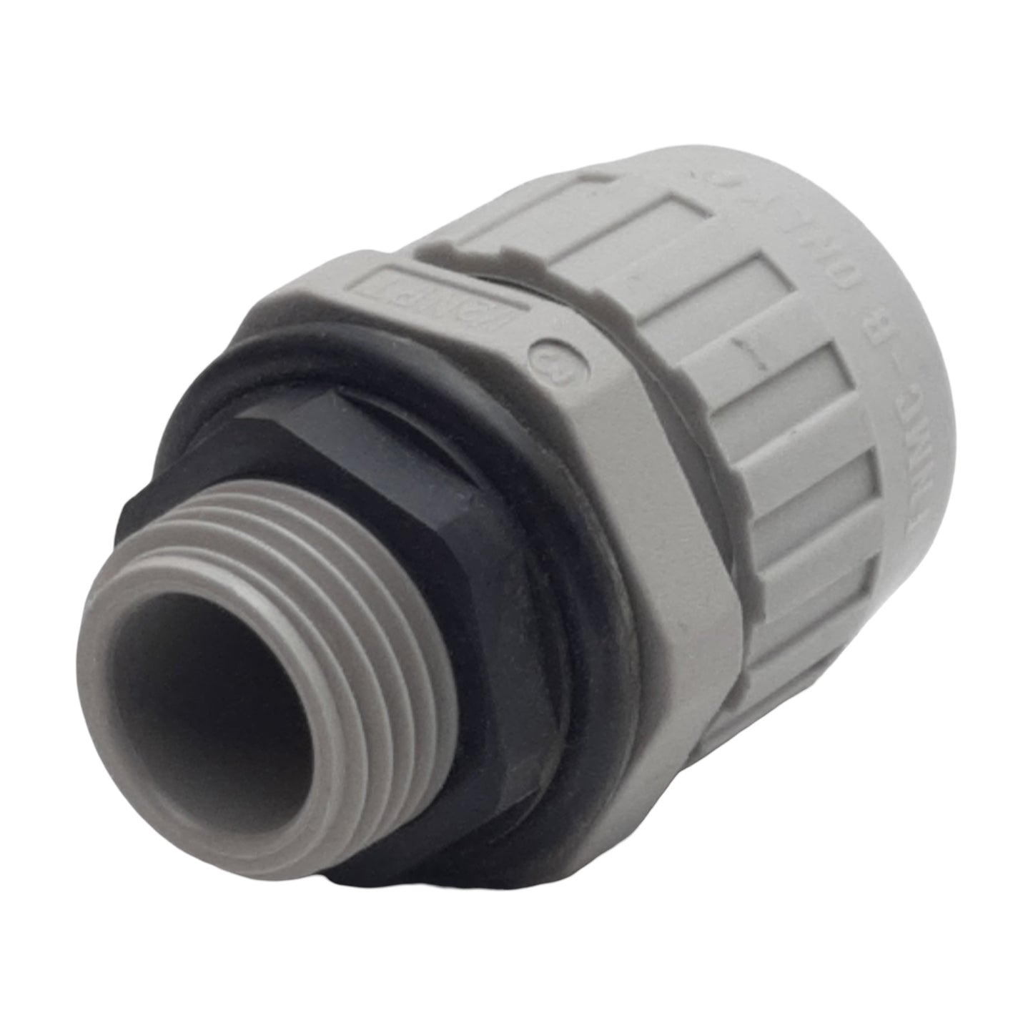 New Lot of 6 Hubbell P050NGYA Liquid-Tight Connector, ø1/2in Tube x 1/2in NPT Male