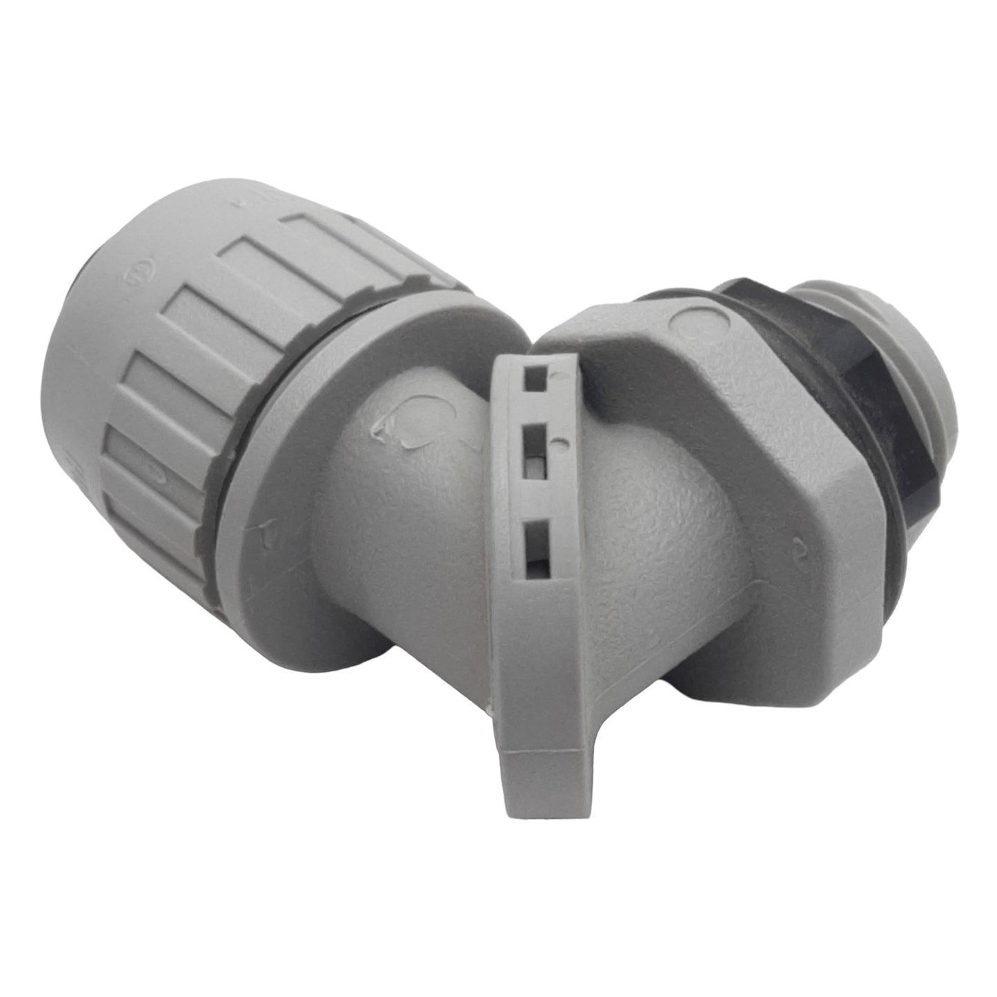 New Lot of 3 Hubbell PS0509NGY Liquid-Tight Connector, ø1/2in Tube x 1/2in NPT Male