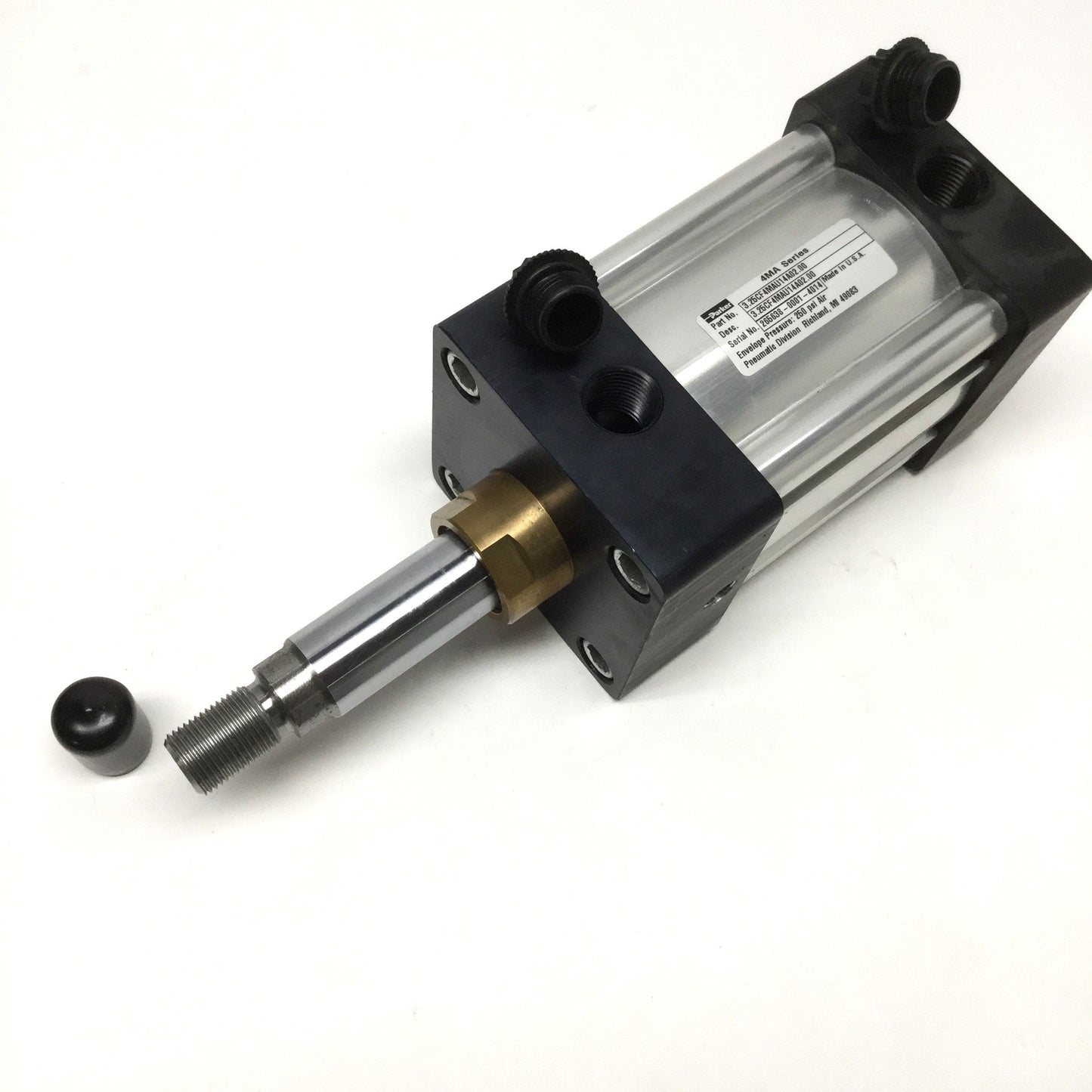New – Open box Parker 3.25 CF4MAU14A 02.00 Pneumatic Cylinder Ø3-1/4" Bore, 2" Stroke, 250psi