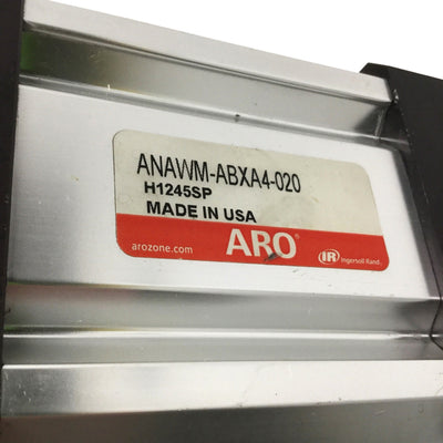 Used ARO IR ANAWM-ABXA4-020 Provenair NFPA Pneumatic Cylinder Ø3.25" Bore, 2" Stroke