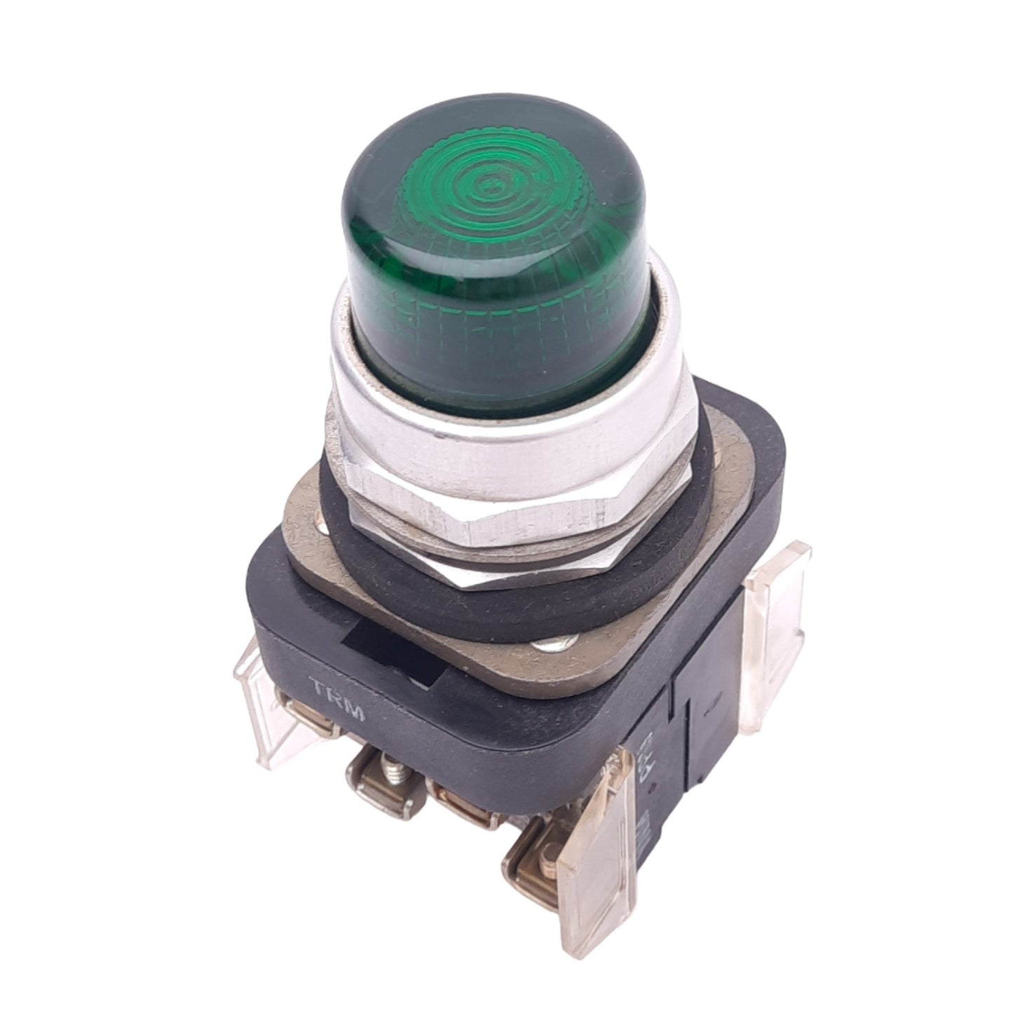 Used Allen Bradley 800T-QA24G Green Illuminated Pushbutton, ø30mm, 1NC 1NO, 600V 10A