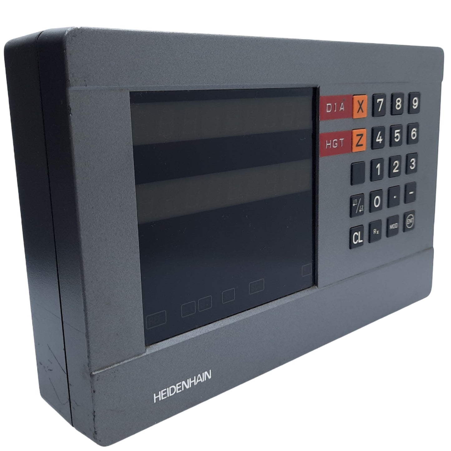 Used Heidenhain ND-530 281 612 03 Digital Read Out in Lathes, 100 to 240 VAC, 60Hz