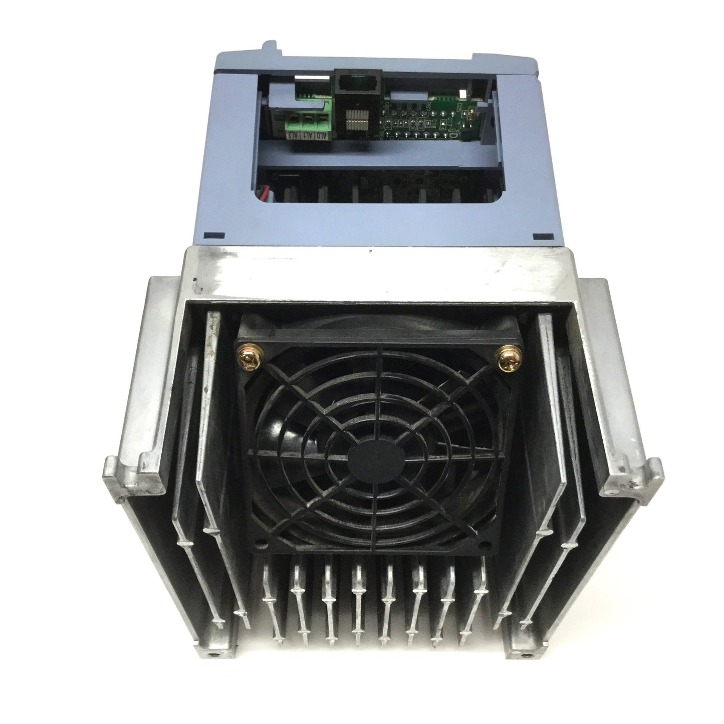 Used Hitachi L100-040HFU Inverter VFD Drive, 5HP / 4kW, 380-460VAC 3PH, 1-360Hz