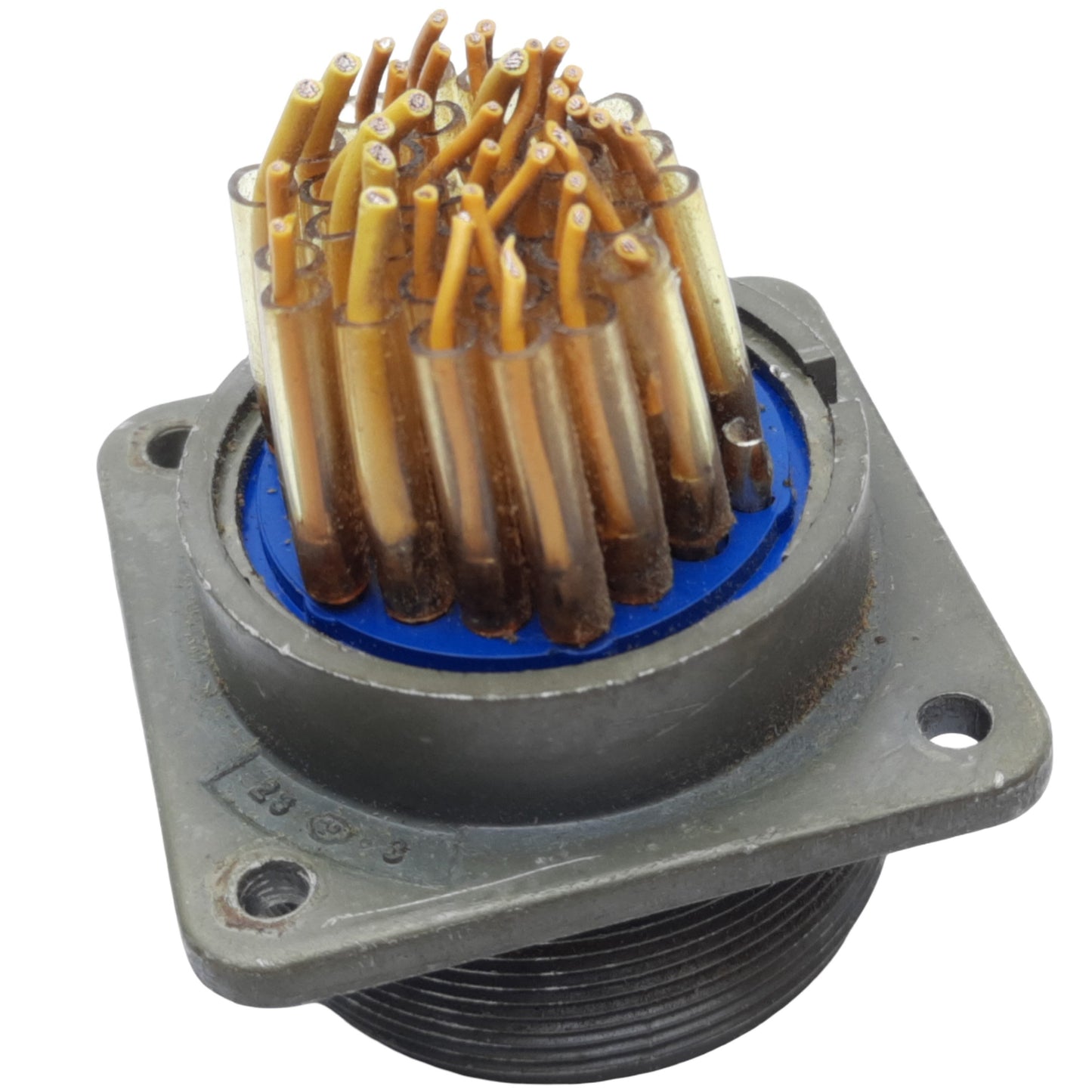 Used Amphenol MS3102A28-21S Circular Connector Receptacle, 37-Position Female