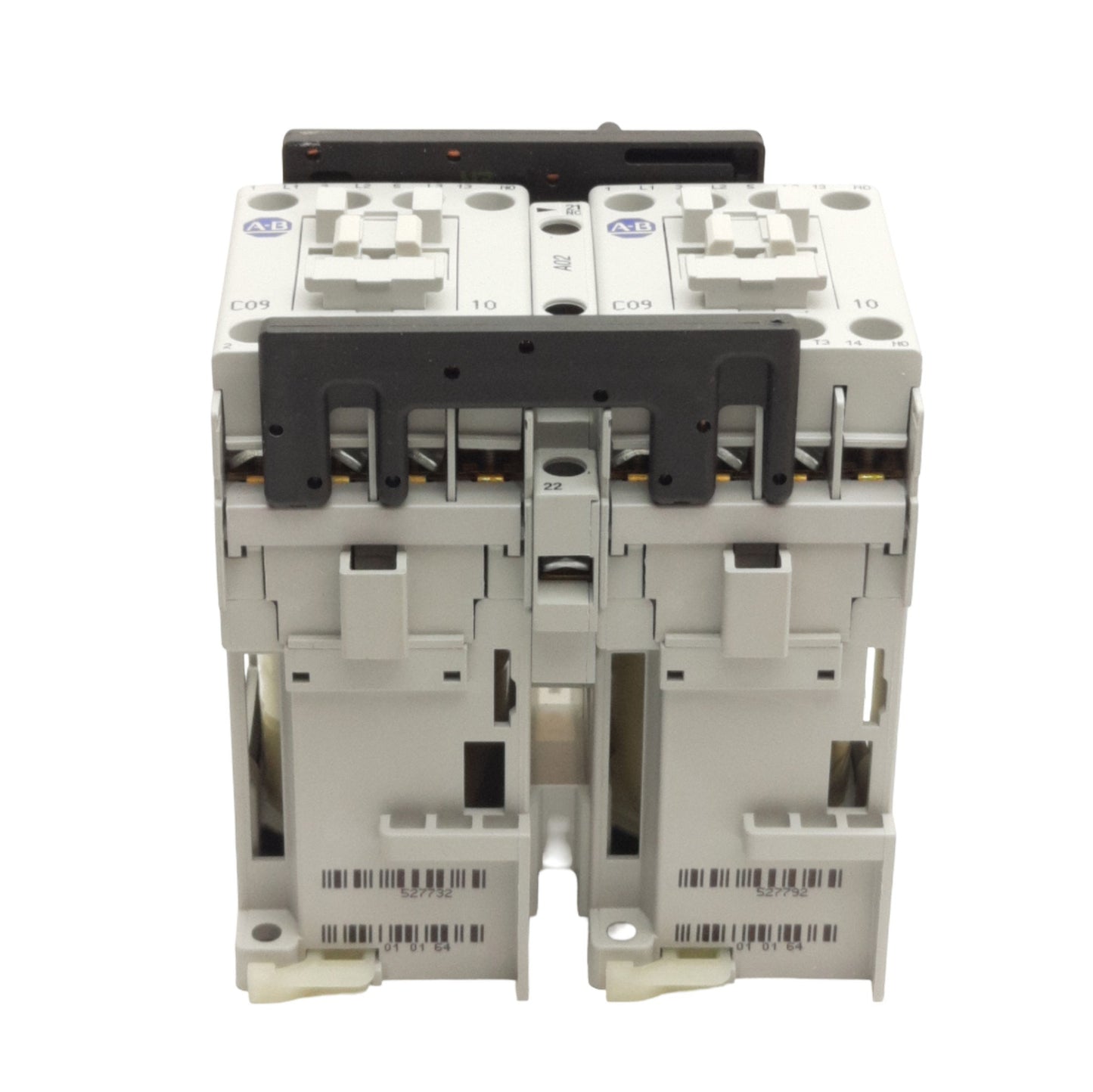 New Allen Bradley 104-C09DJ22 Reversing Contactor 3-P 690VAC 32A Contact, 24VDC Coil