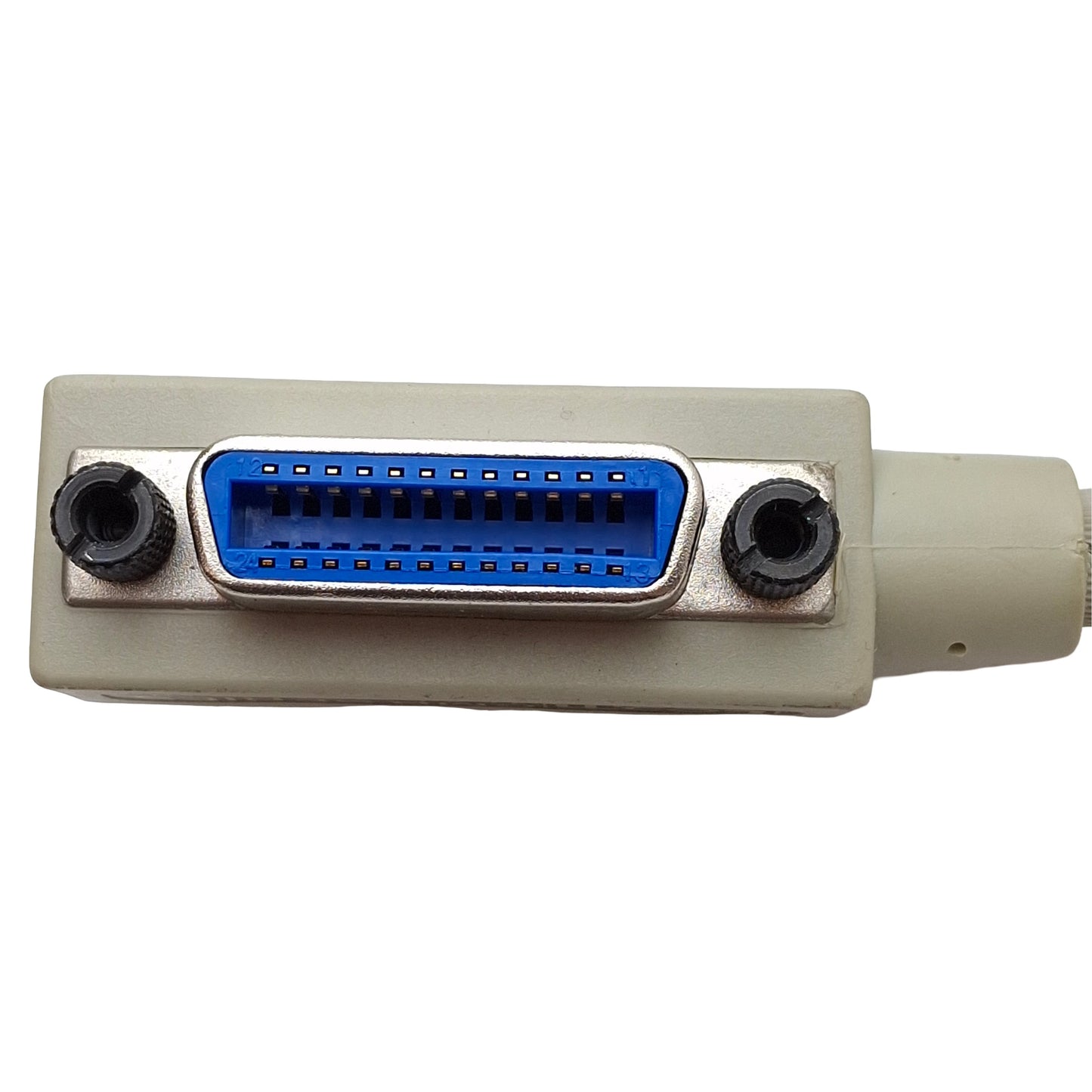 Used L-Com CMB24-3M Molded IEE-488 GPIB Cable Assembly, 24-Pin, Shielded, 3m Long