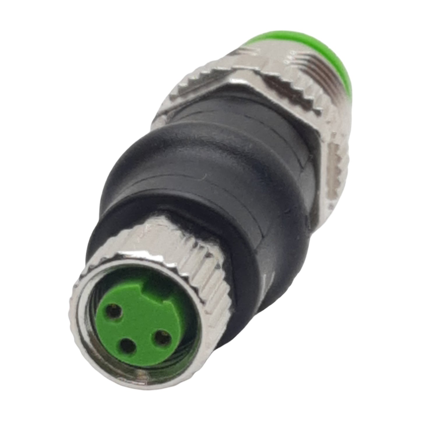 New Lot of 2 Murrelektronik 7000-42201-0000000 Connector, 3-Pin M12 M x 3-Pin M8 F