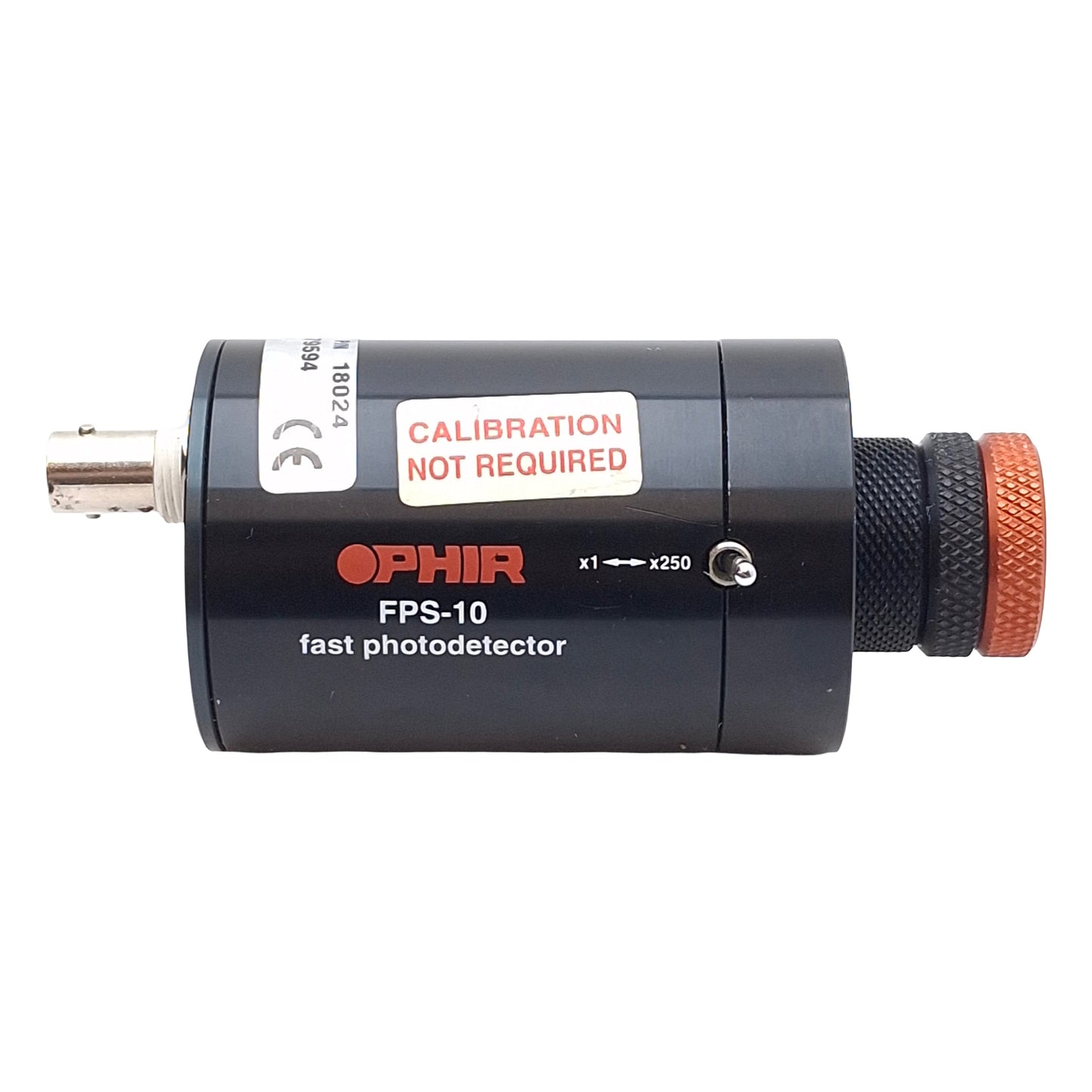 Used Ophir 18024 FPS-10 Fast Photodetector, 190-1100nm, x1 or x250 Gain, BNC, 12VDC