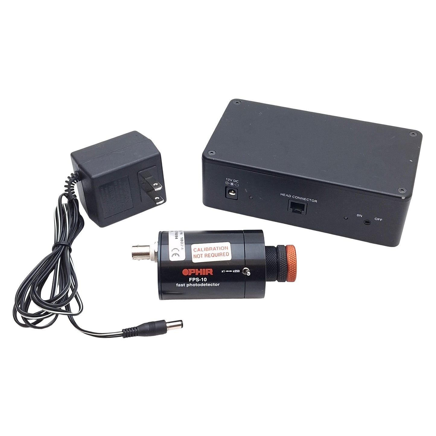 Used Ophir 18024 FPS-10 Fast Photodetector, 190-1100nm, x1 or x250 Gain, BNC, 12VDC