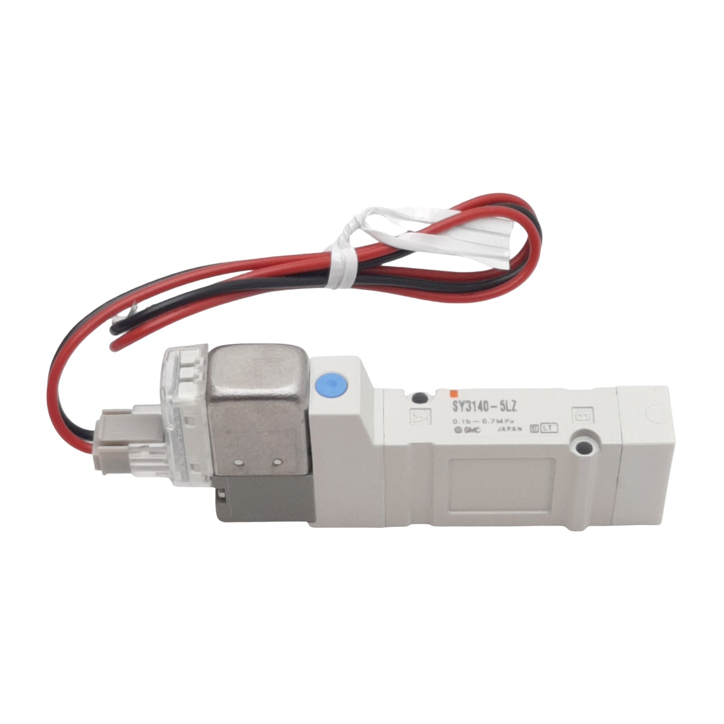 New SMC SY3140-5LZ Solenoid Valve, 5-Port 2-Position, 0.15-0.7MPa, 24VDC Coil