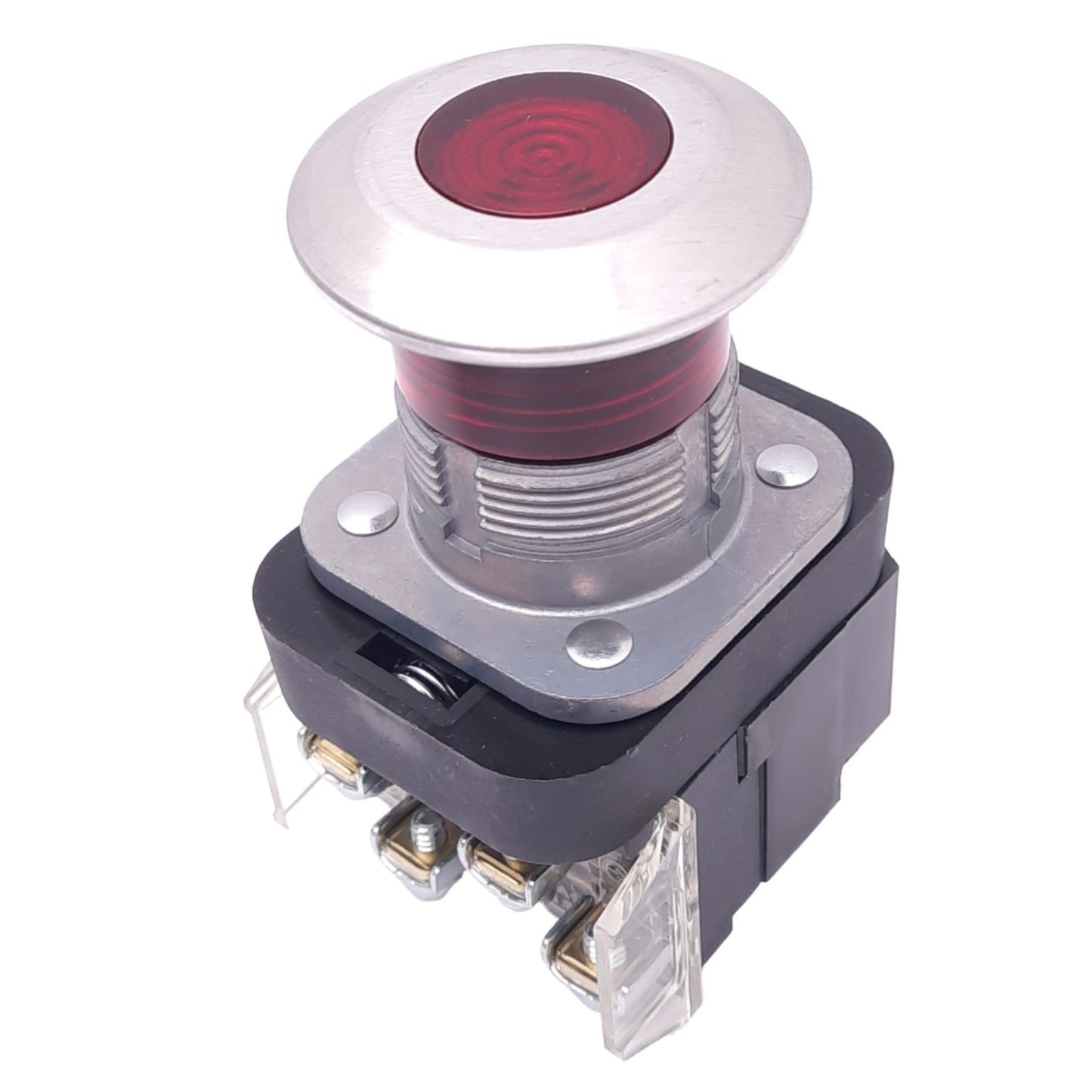 New Allen Bradley 800T-FXPH16RA1 Push/Pull E-Stop Button, ø30mm, 1NO+1NCLB, 600V 10A