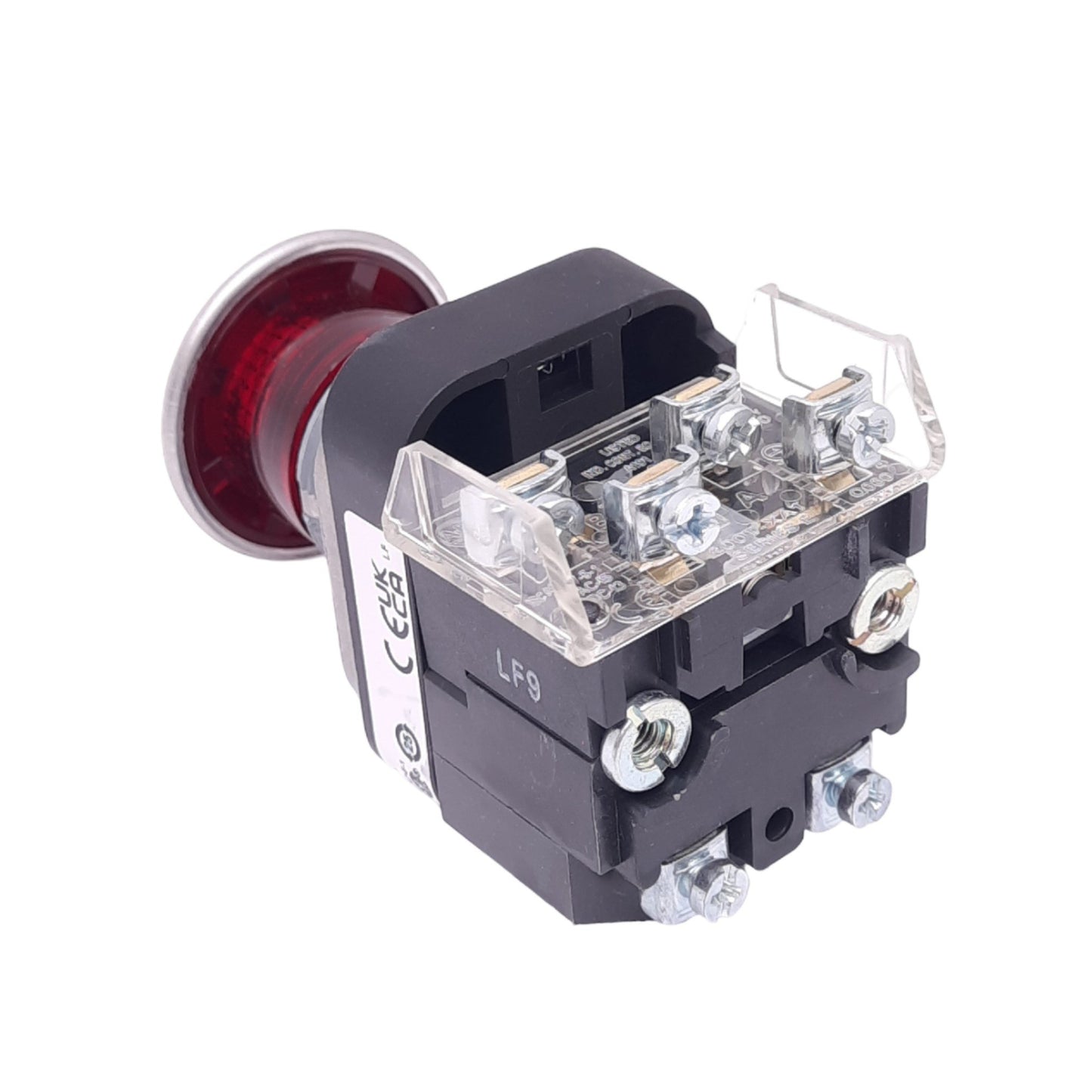 New Allen Bradley 800T-FXPH16RA1 Push/Pull E-Stop Button, ø30mm, 1NO+1NCLB, 600V 10A