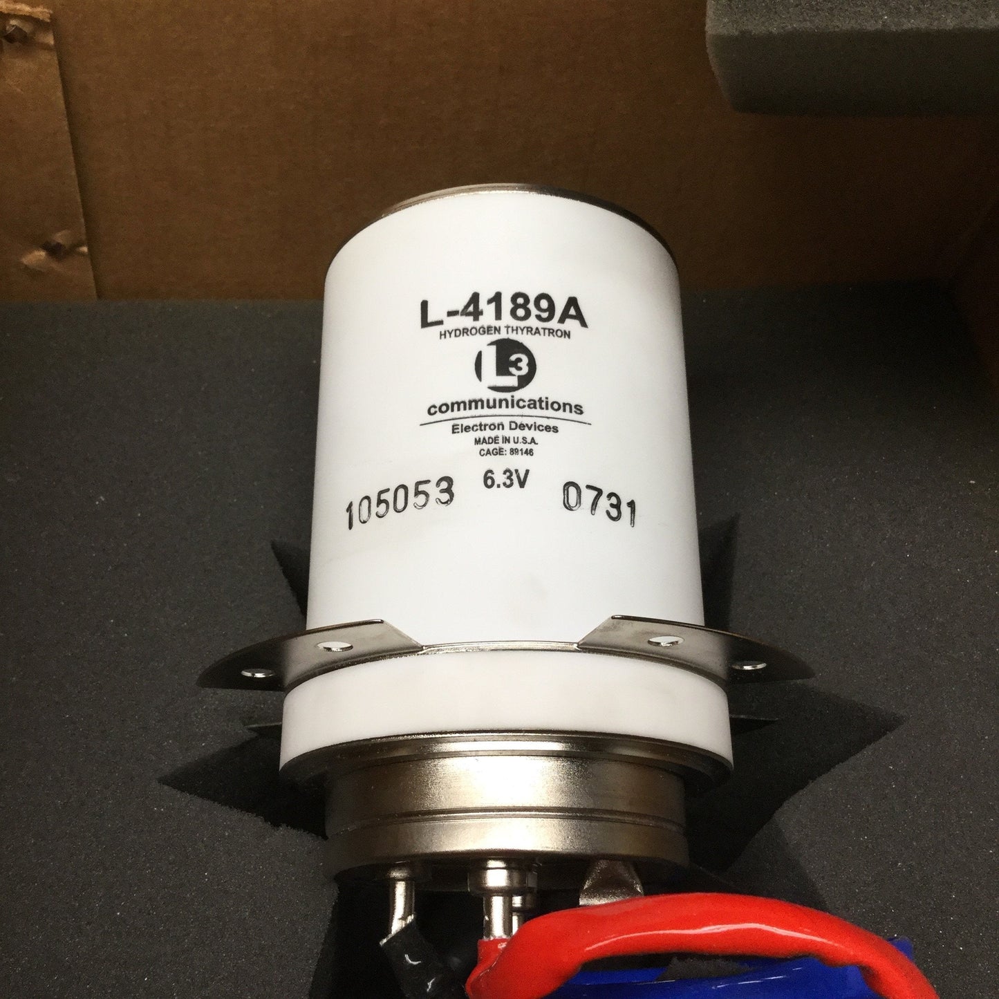 New – Open box L3 L4189A Metal-Ceramic Hydrogen Thyratron for Coherent COMPex Pro Excimer Laser