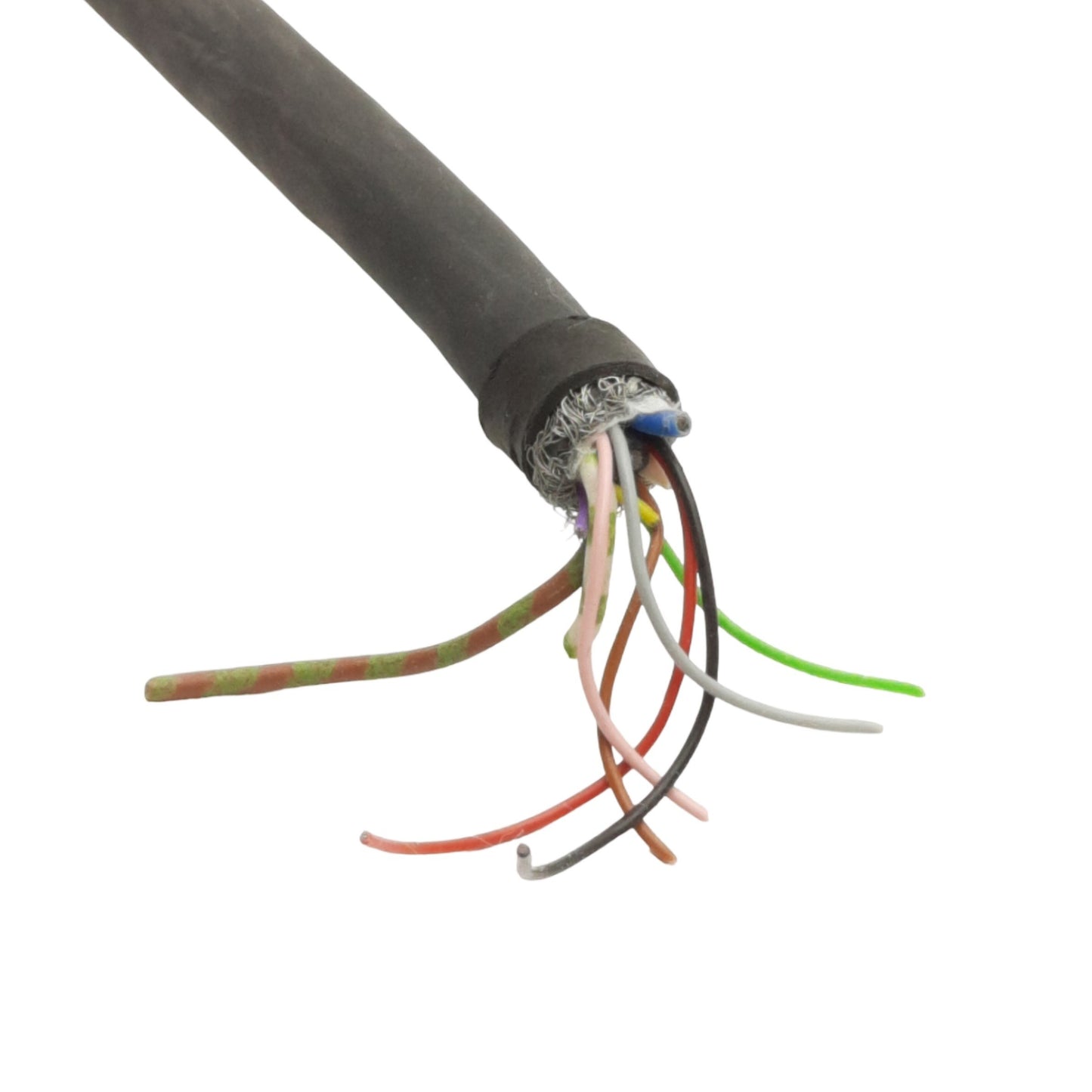 Used Heidenhain 262 010 05 Signal Converter Cable, M23 12-Pin To Flying Leads, 2ft