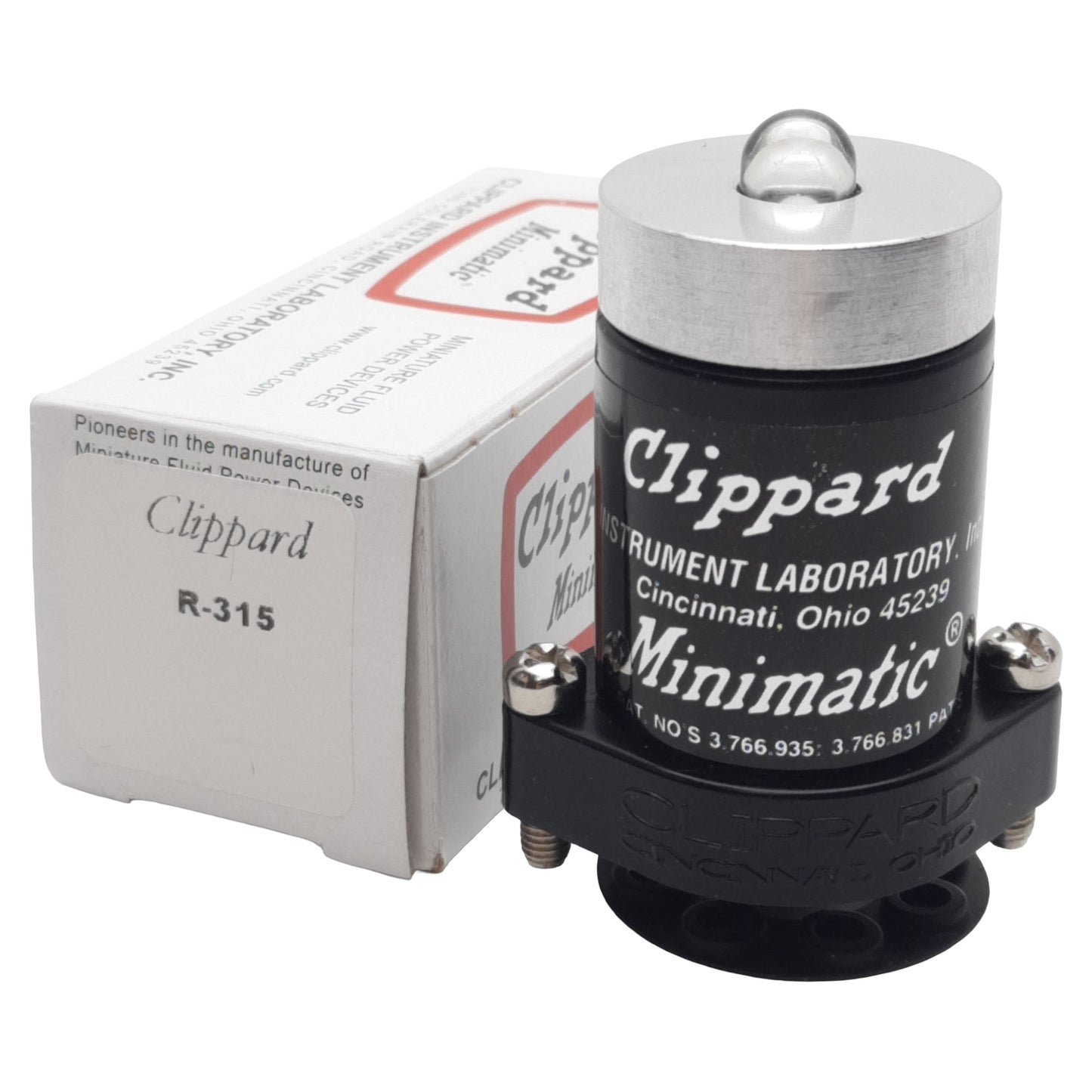 New Clippard R-315 Twin Pilot Valve, 3-Way, 280l/min at 100psig, 0-150psig
