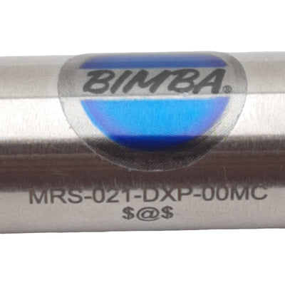 New Bimba MRS-021-DXP-00MC Pneumatic Cylinder ø9/16" Bore, 1" Stroke, #10-32, 250psi
